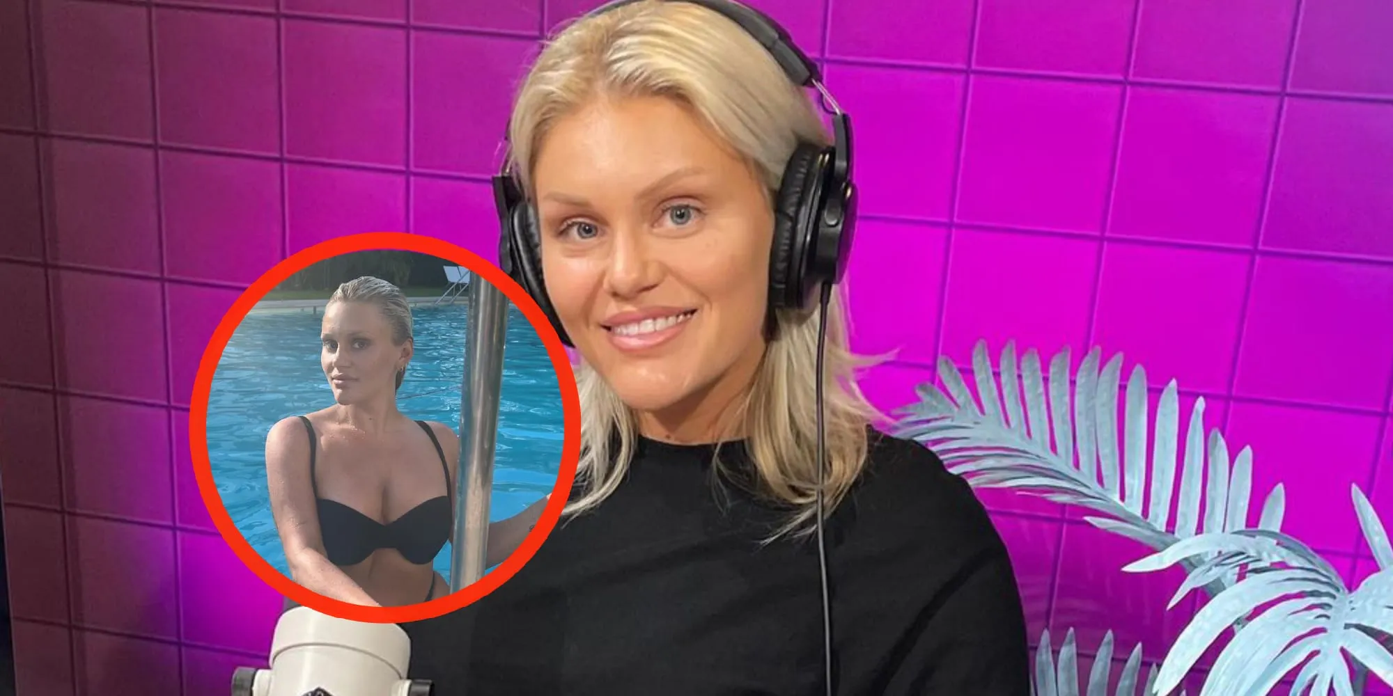 foto roxanne kwant laat haar lijf zien in spannende badkleding