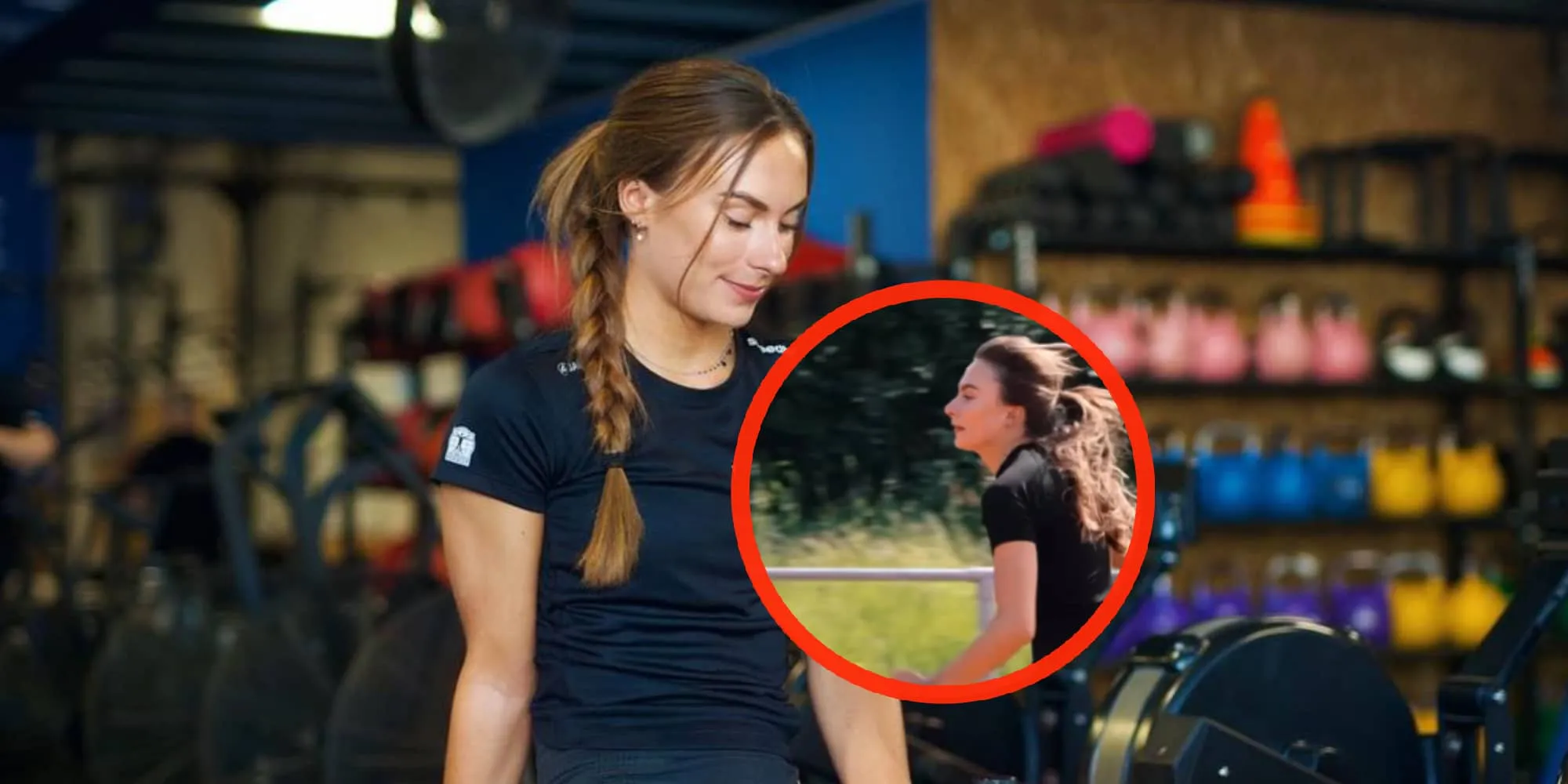 foto schaatsster femke kok laat haar geweldige lijf zien in strak trainingsbroekje