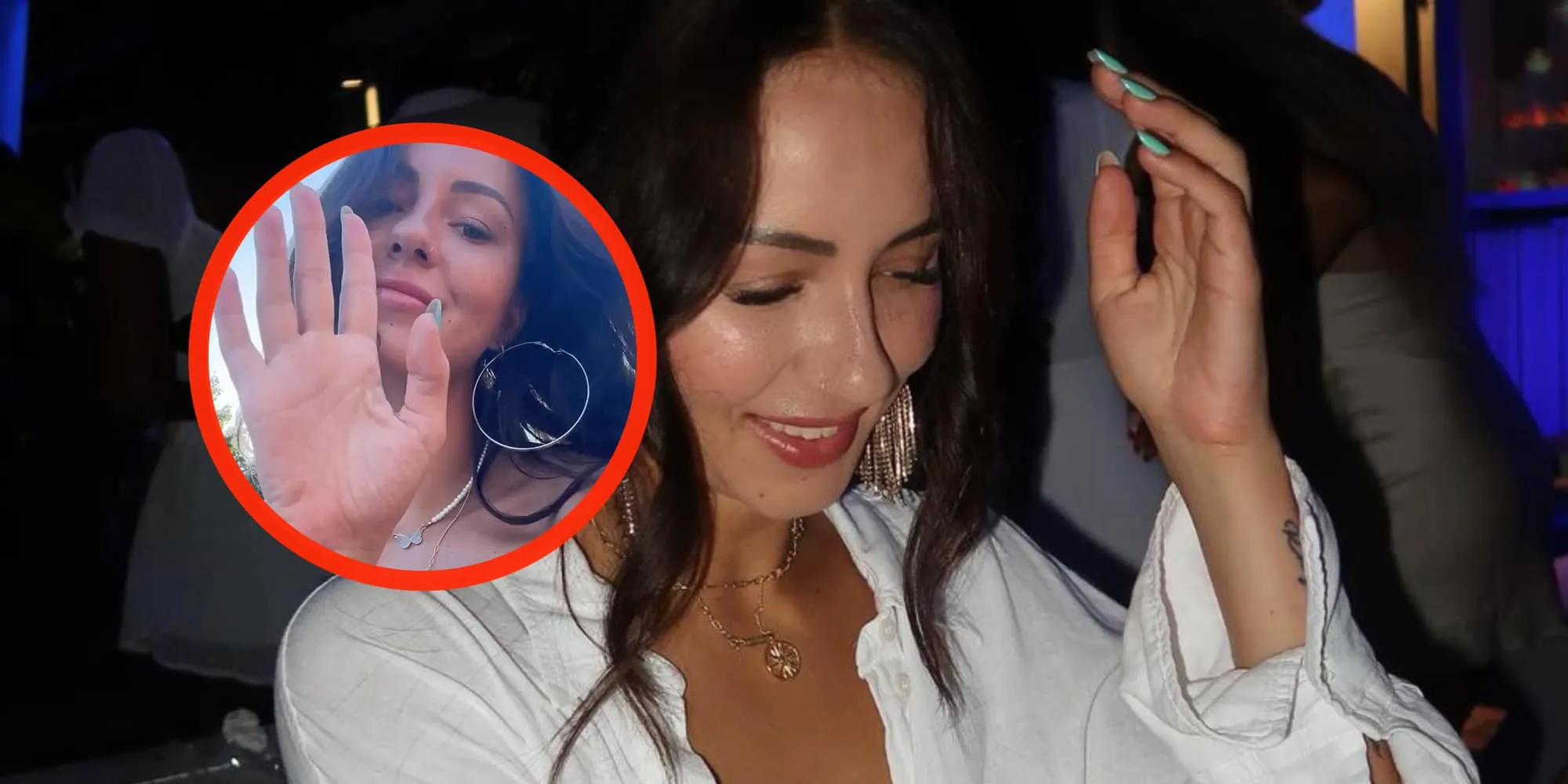 foto sophie milzink riskeert oeps momentje met afgezakt topje