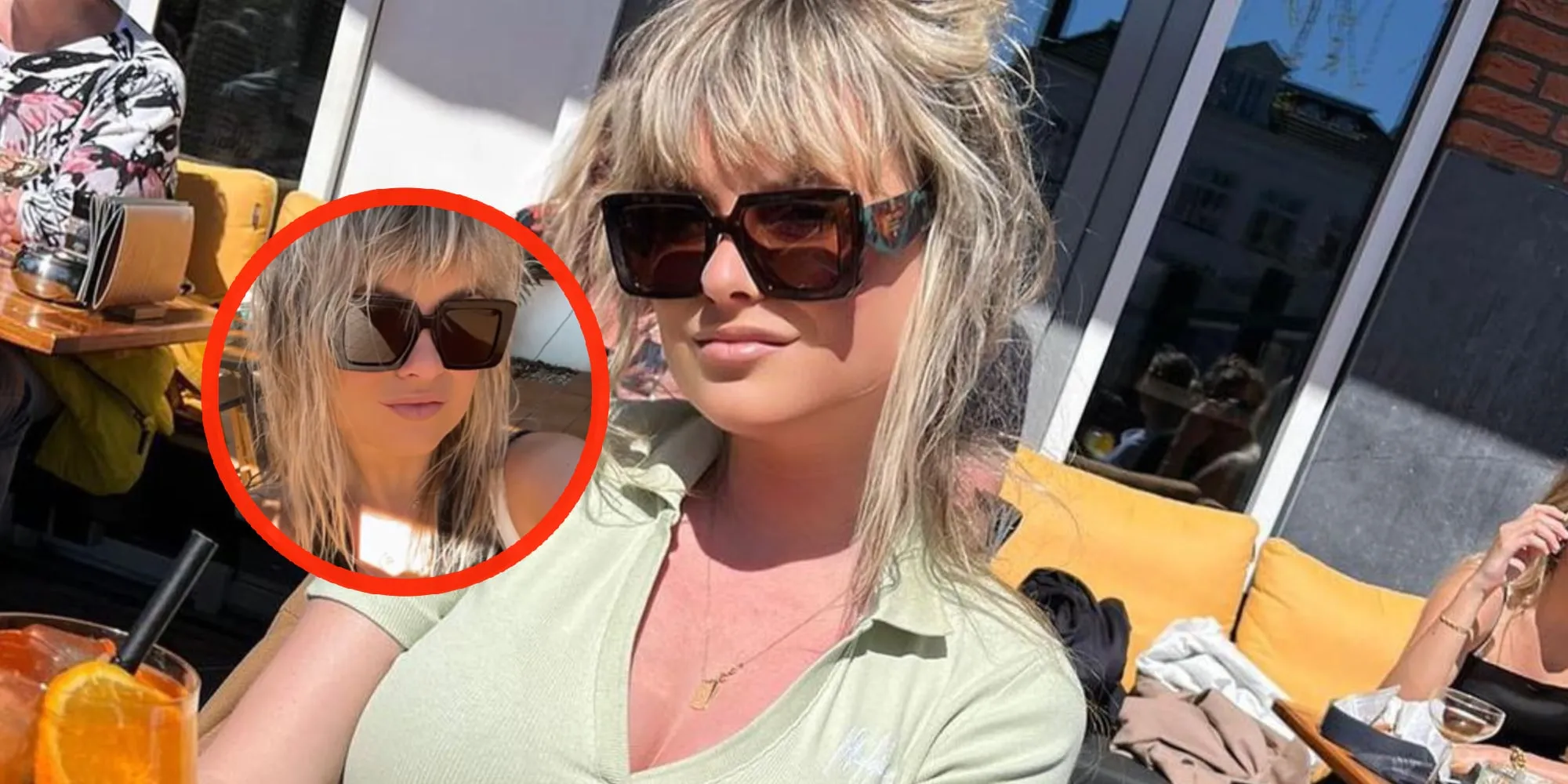 foto sylvana ijsselmuiden laat zich diep in haar badpak kijken