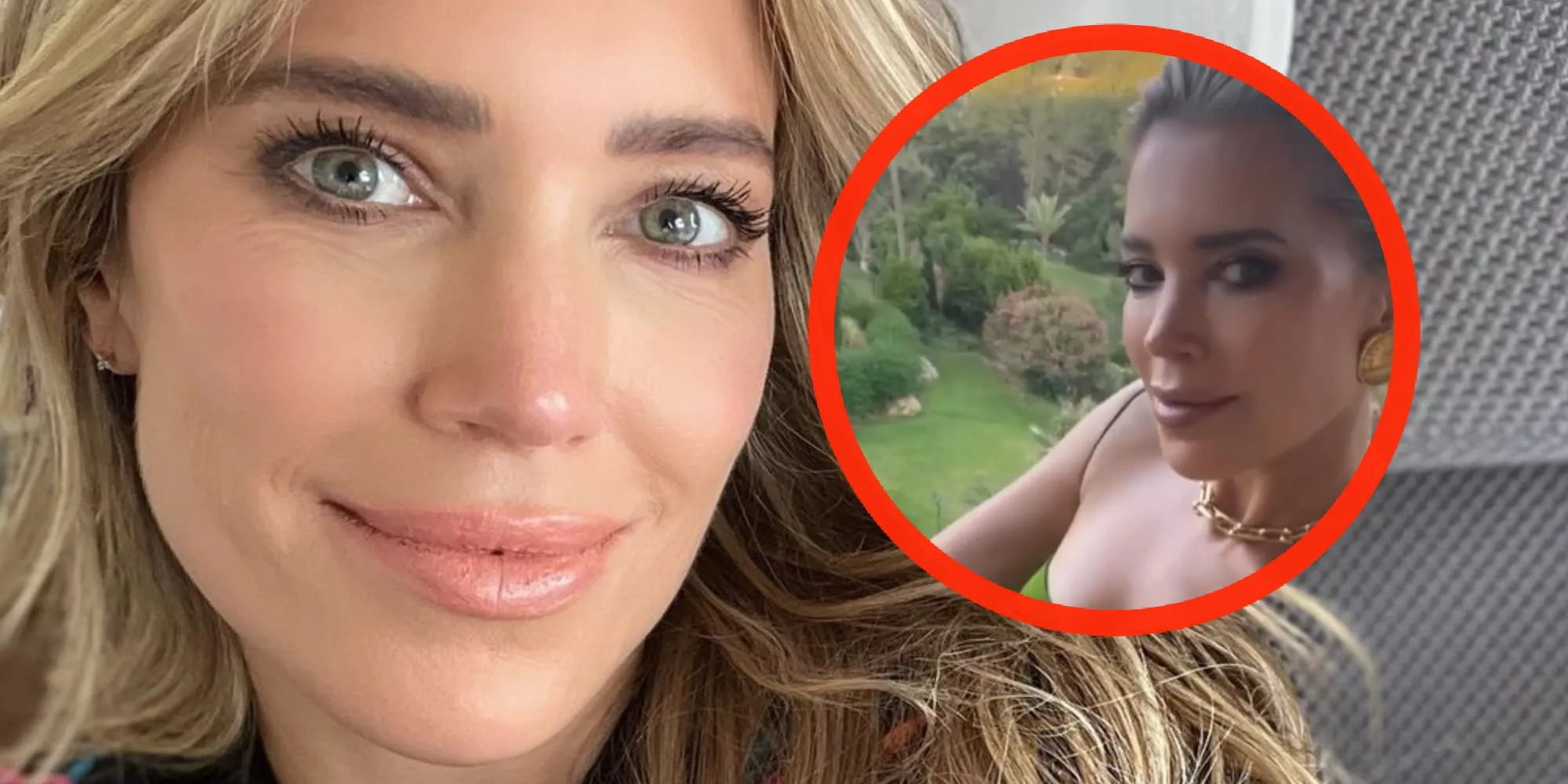 foto sylvie meis brengt haar indrukwekkende balkon goed in beeld