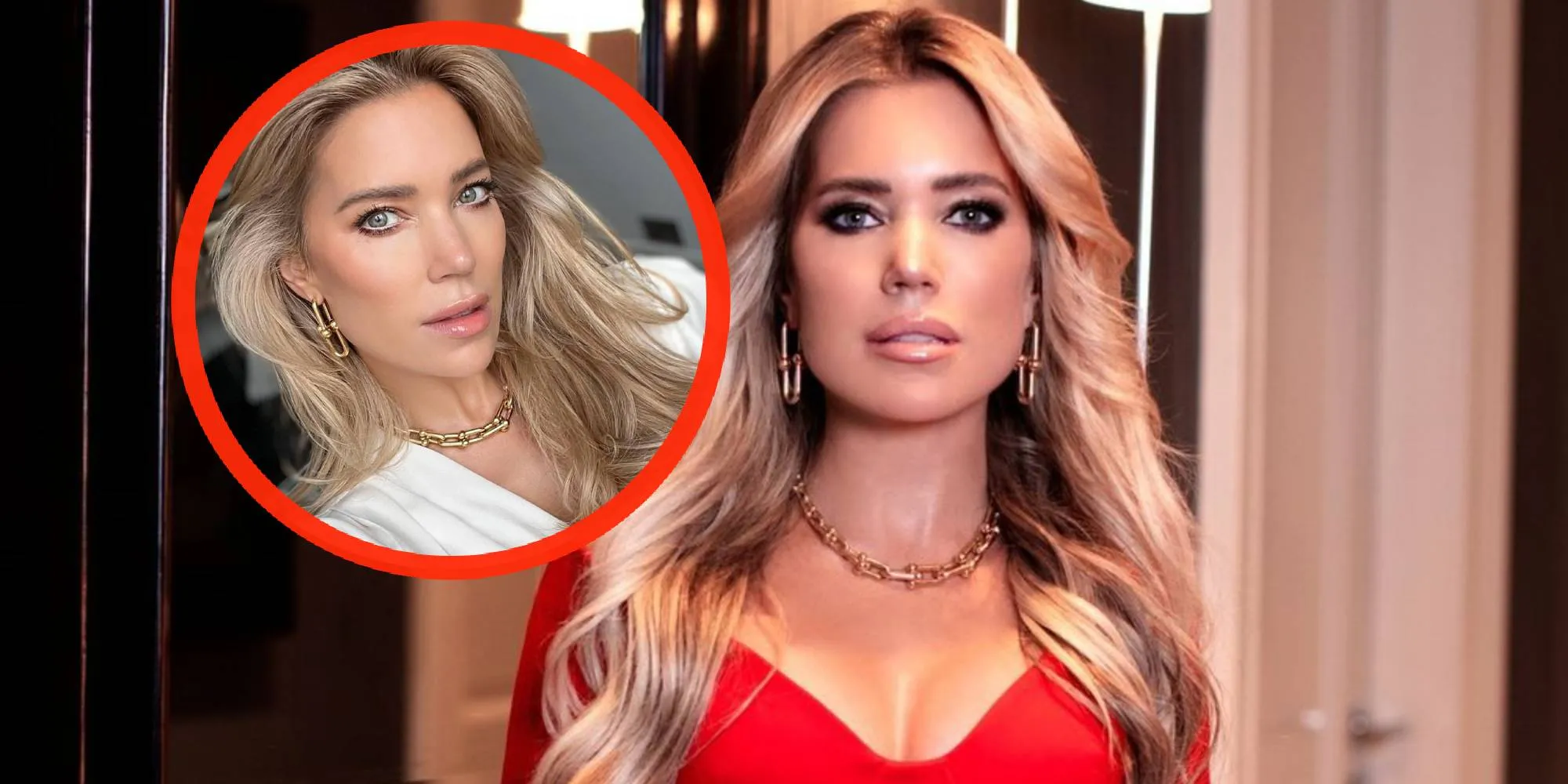 foto sylvie meis laat haar volgers in haar jurkje kijken