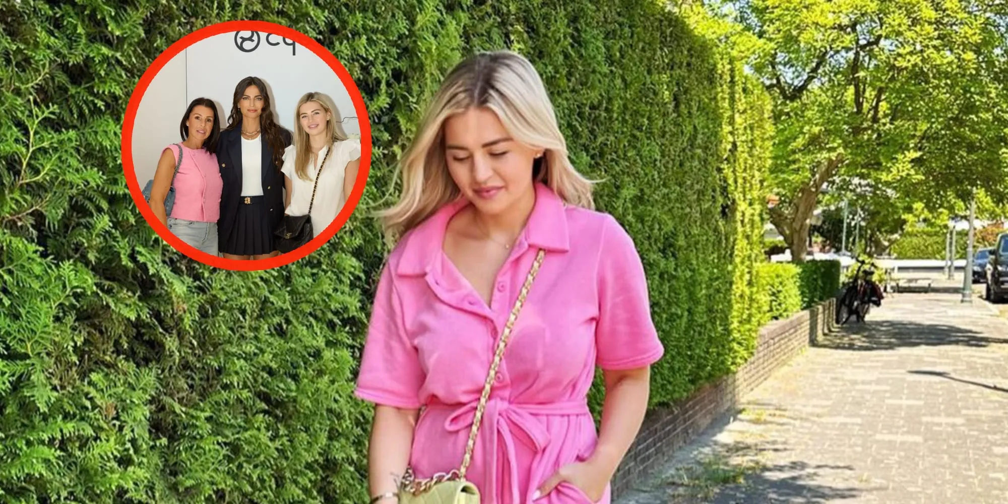 foto victoria verstappen poseert innig met mooiste vrouwen uit het leven van max verstappen