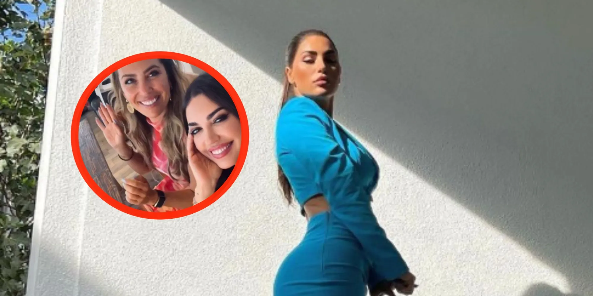 foto yolanthe cabau laat haar troeven bijna uit jurkje vallen 3