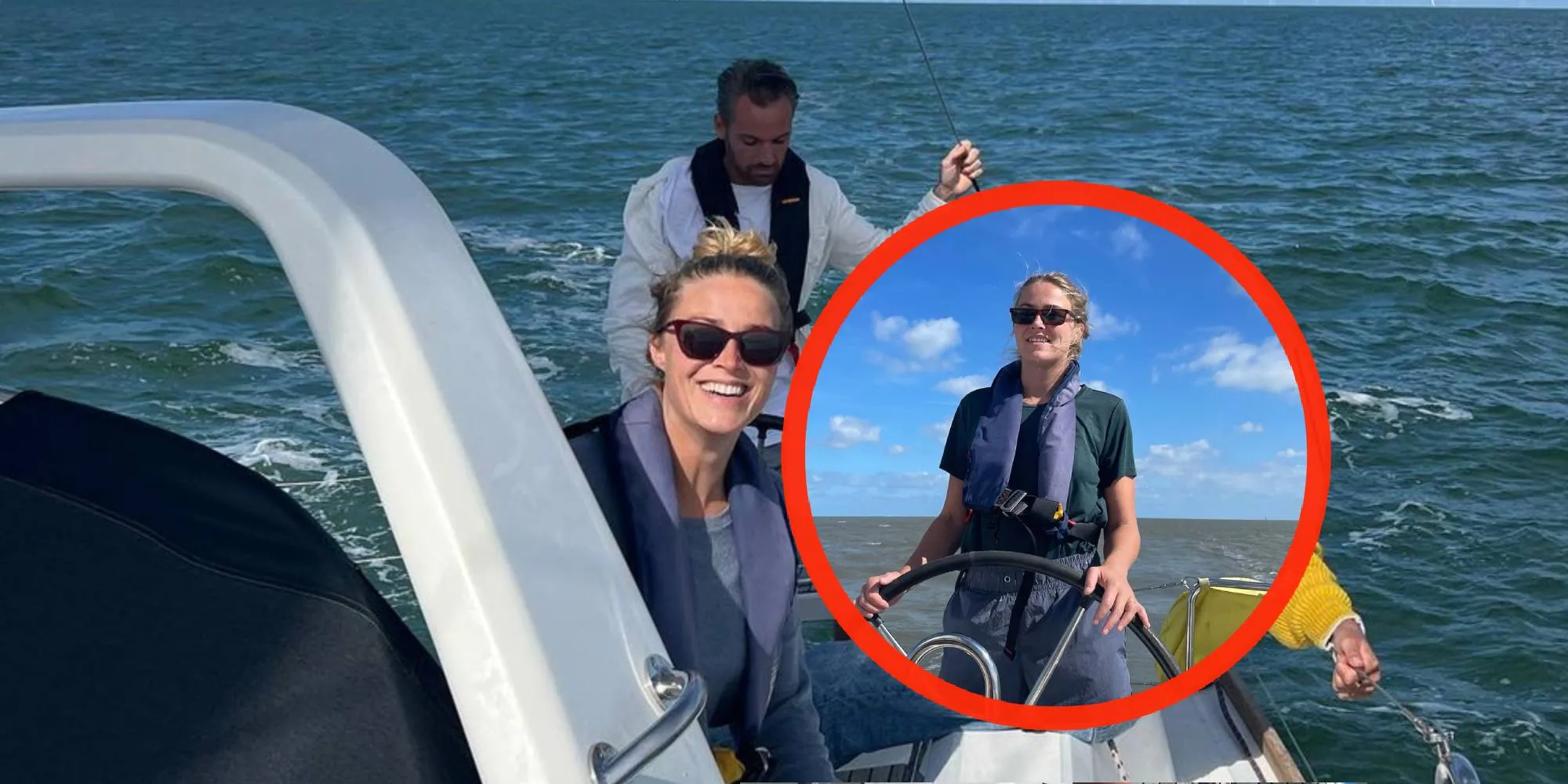 geraldine kemper bootje varen foto