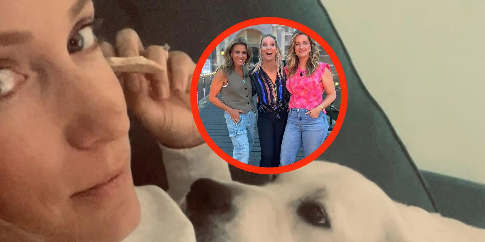 helene hendriks deelt foto van heerlijk vrouwelijk trio tijdens de oranjezomer