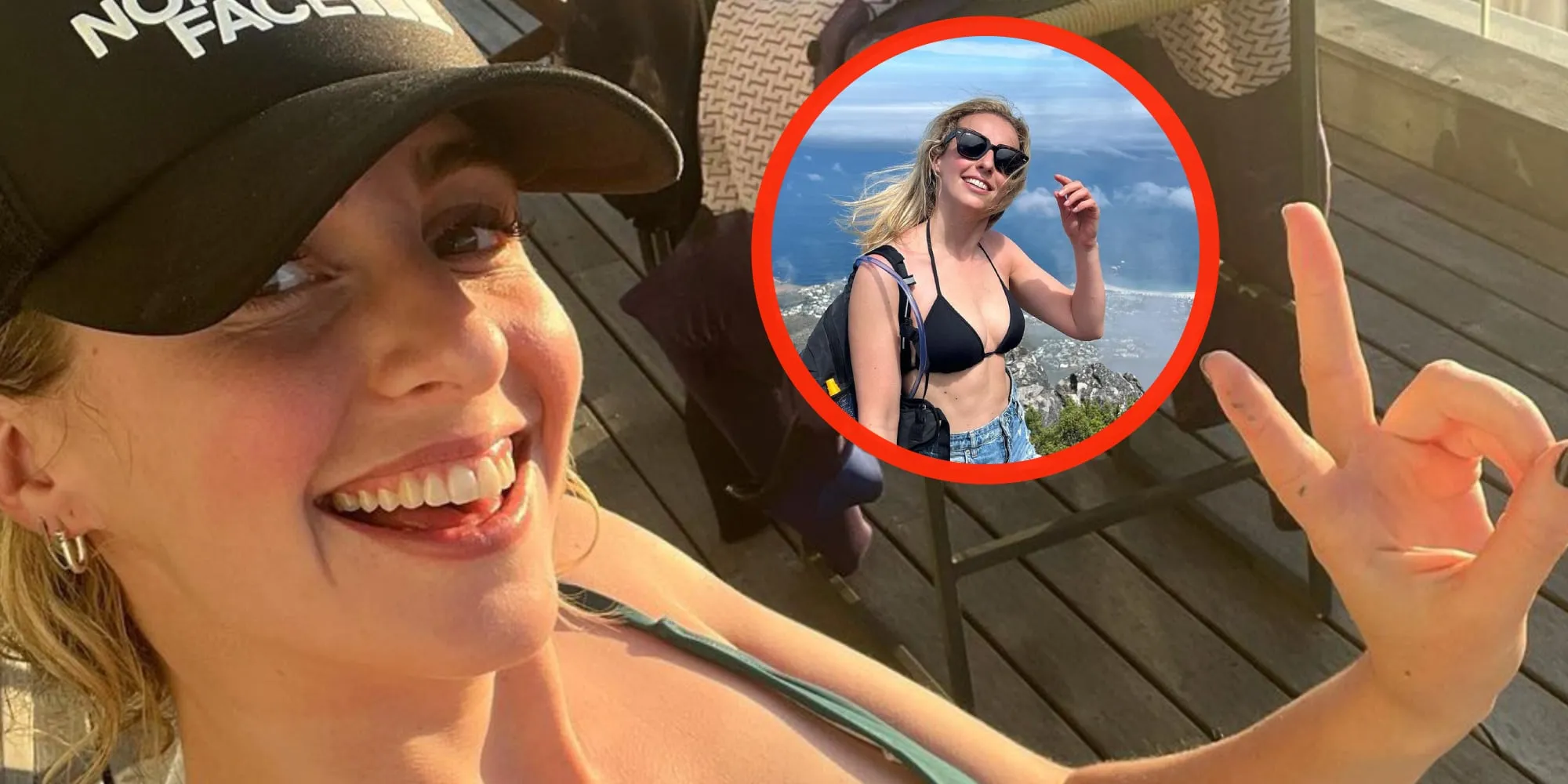 iris enthoven geniet nog steeds na dankzij deze prachtige foto in badkleding