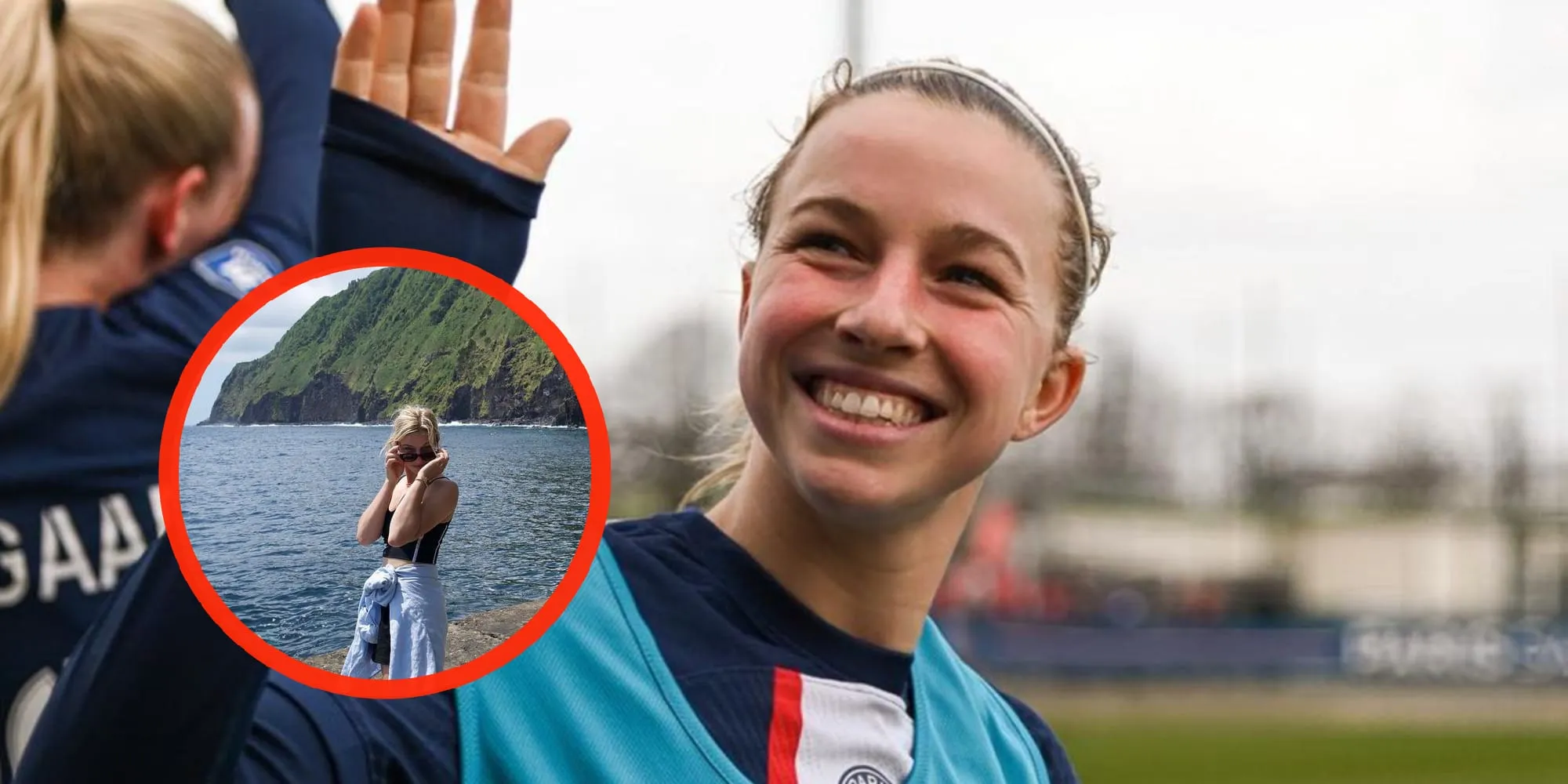 jackie groenen deelt heerlijke vakantiefoto op warm eiland