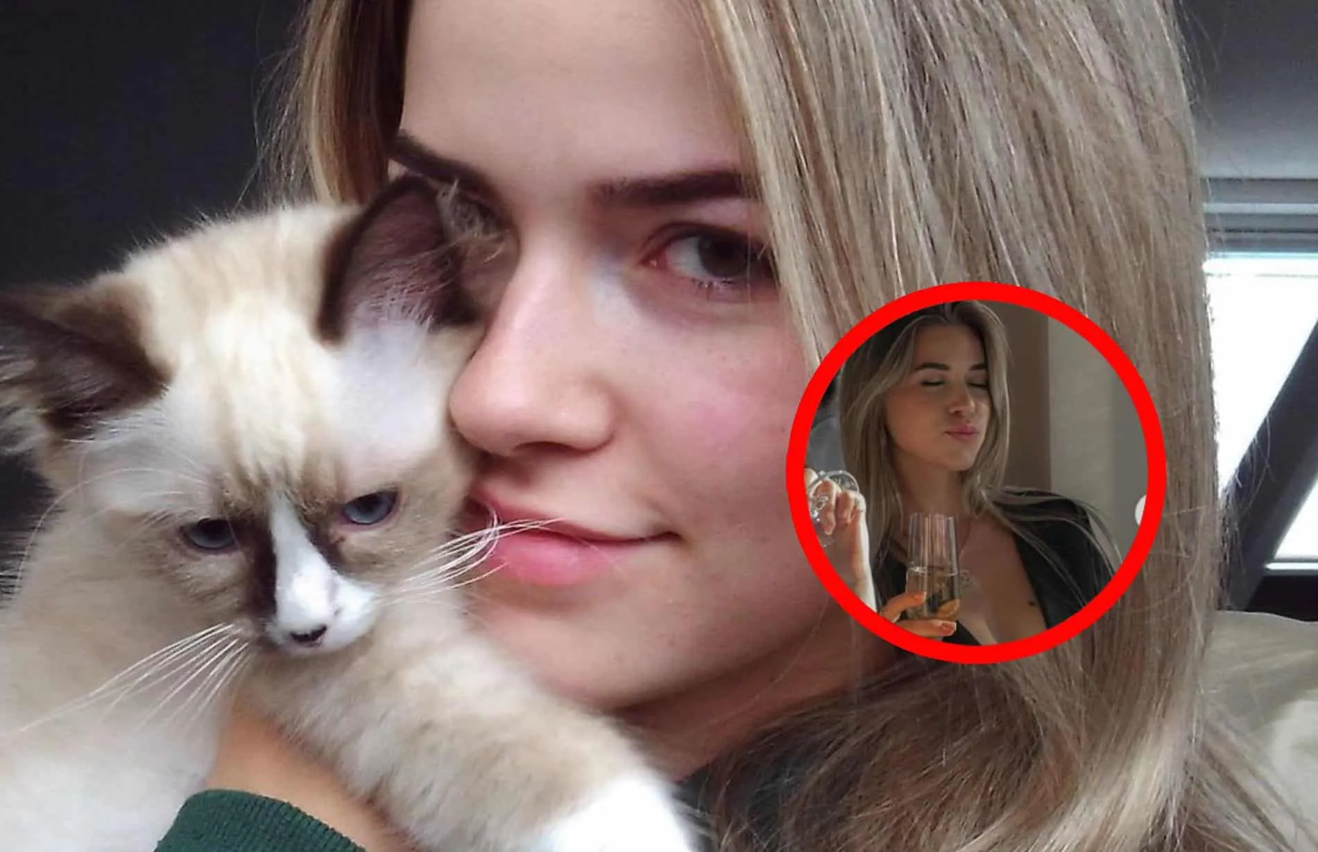 jade anna van vliet heeft wilde avond in shirtje tot navel