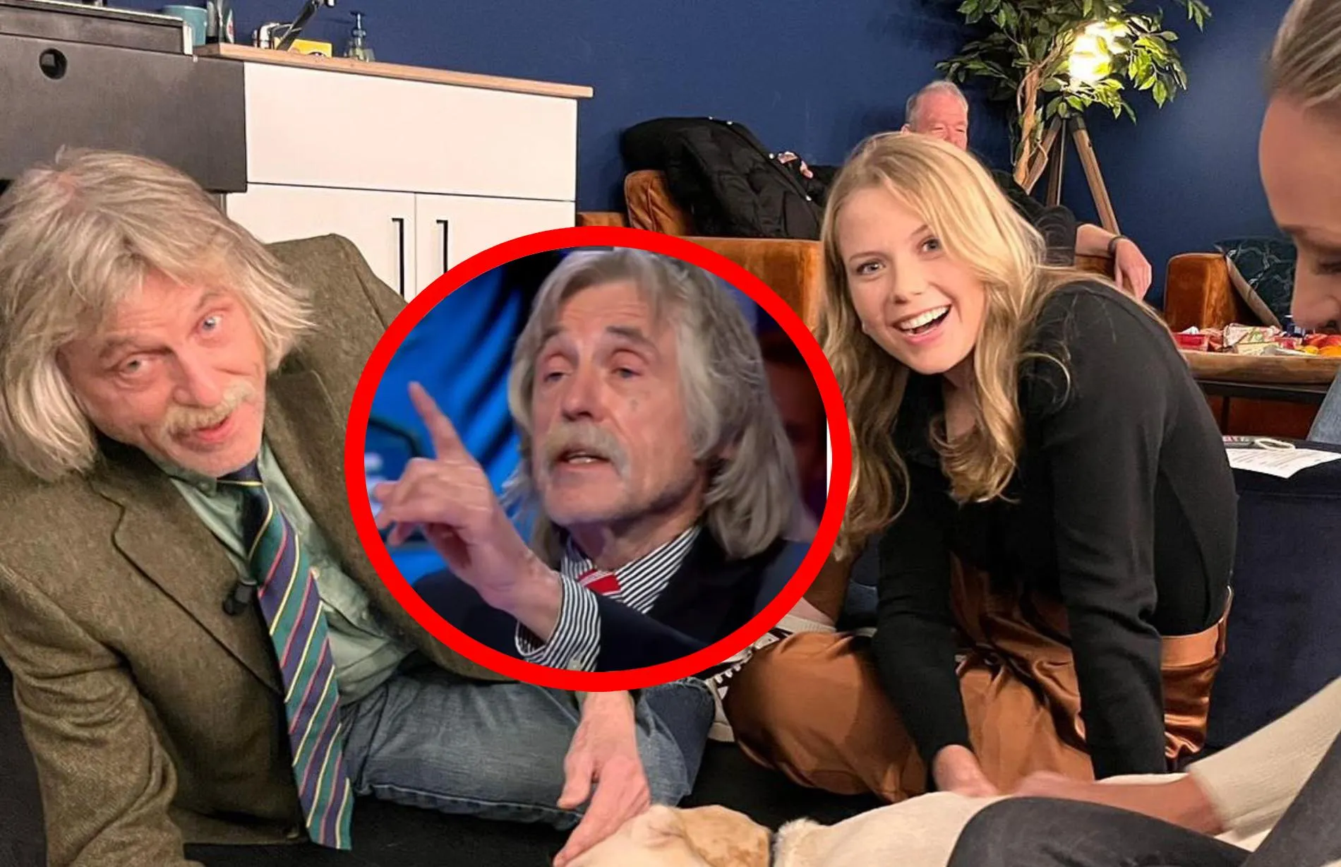 johan derksen gaat tekeer over noa vahle en noemt haar een saaie bakvis