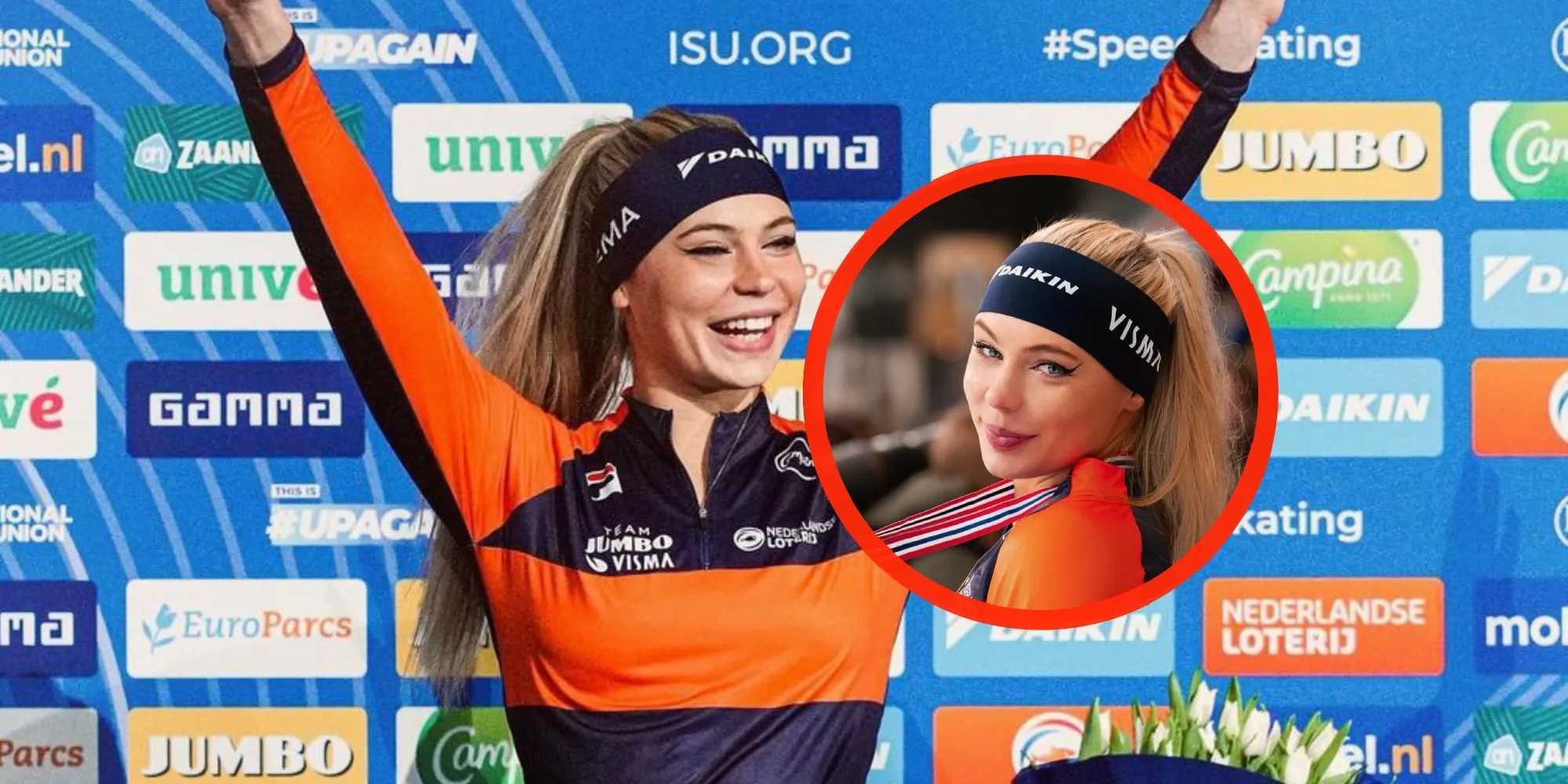 jutta leerdam foto schaatsen