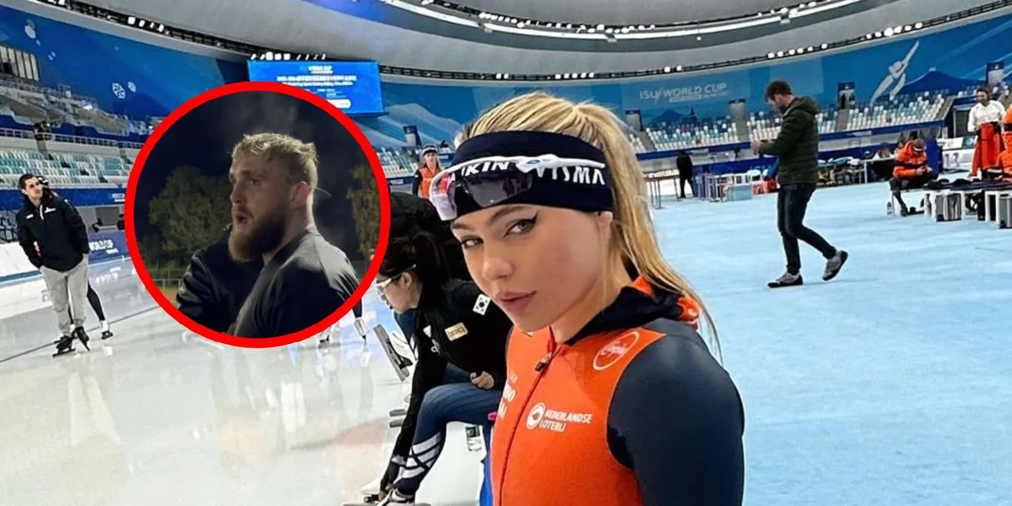 jutta leerdam jake paul foto
