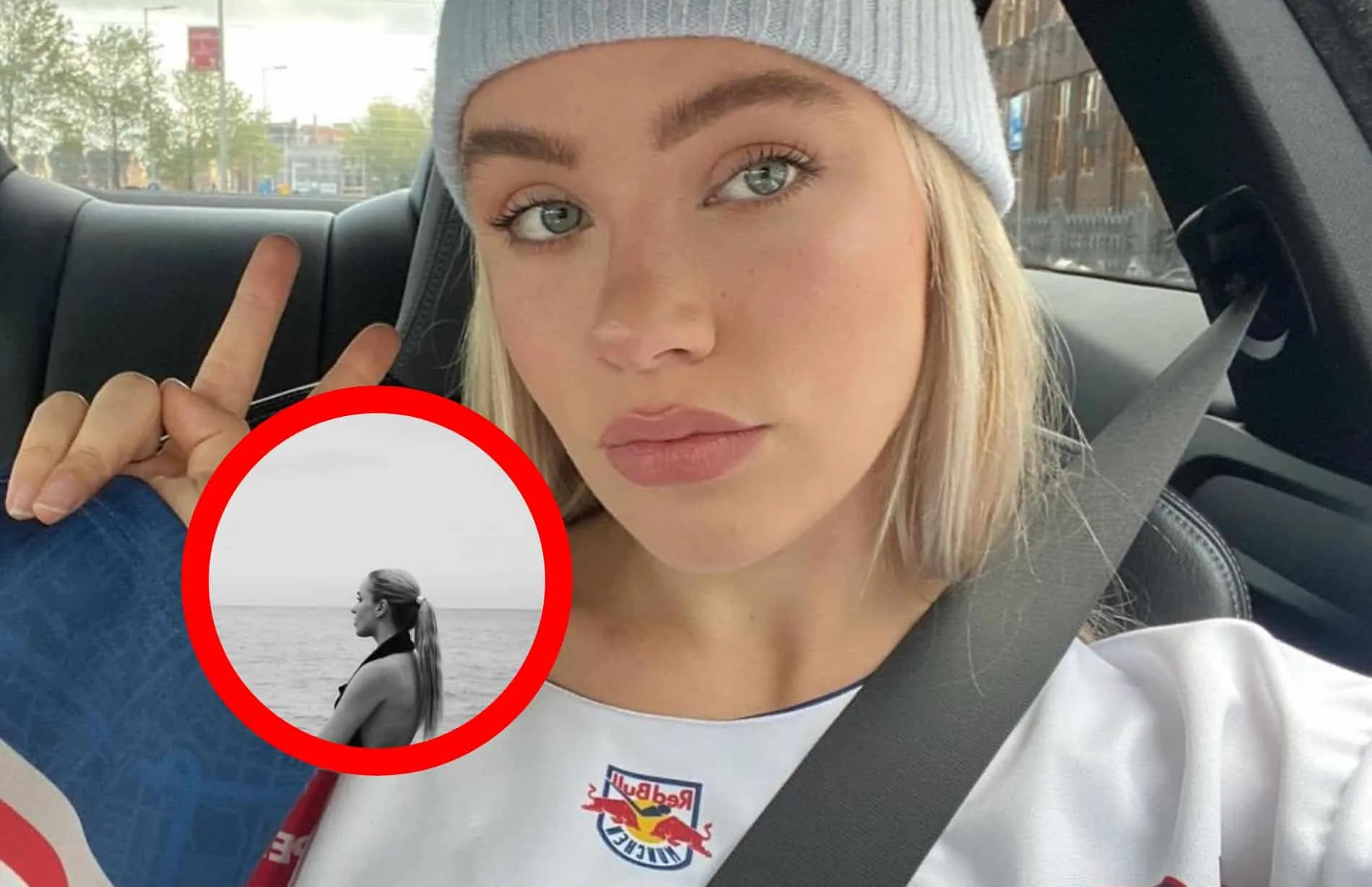 juultje tieleman poseert aan zee 2