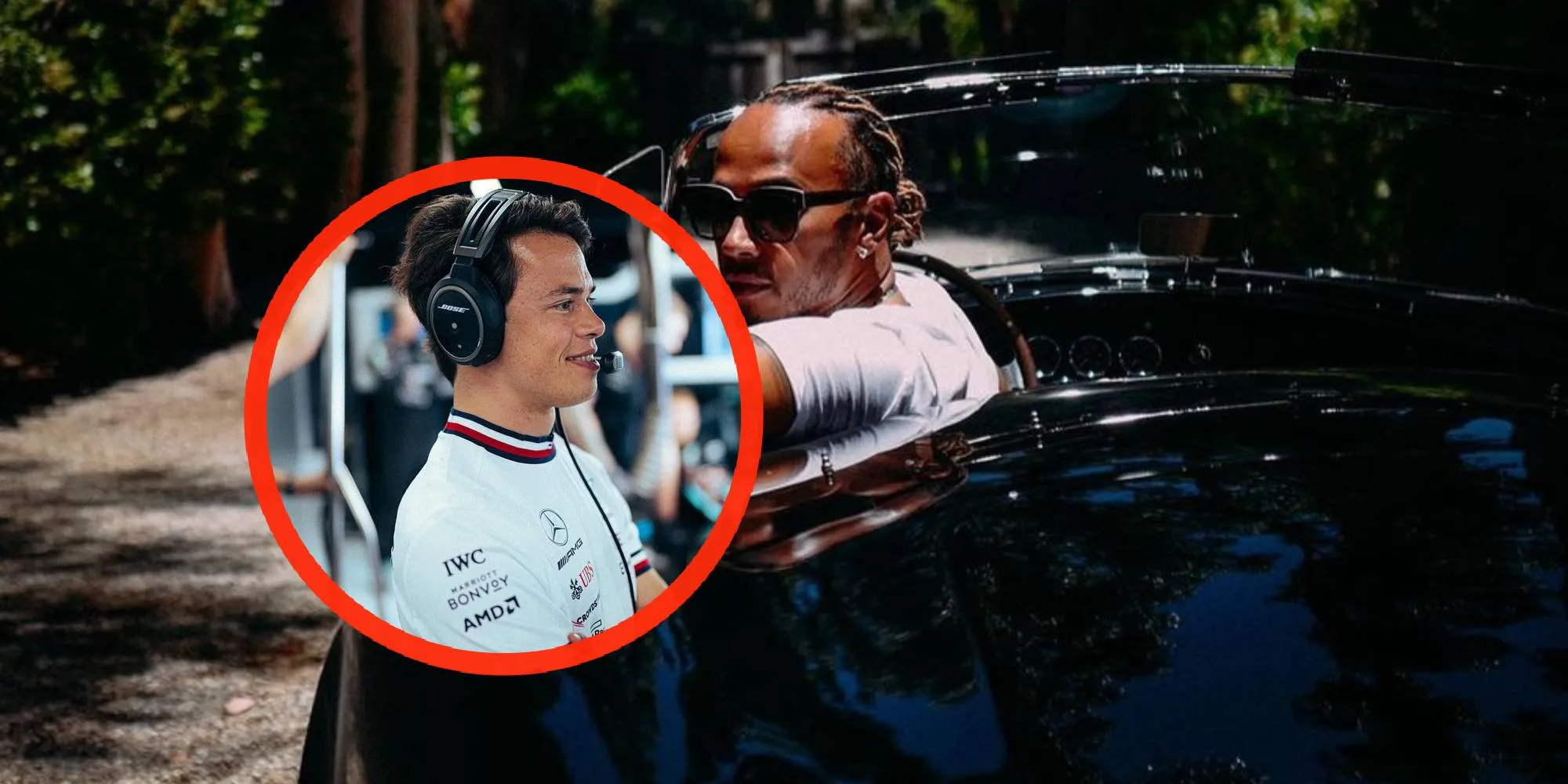 lewis hamilton nyck de vries vrije training