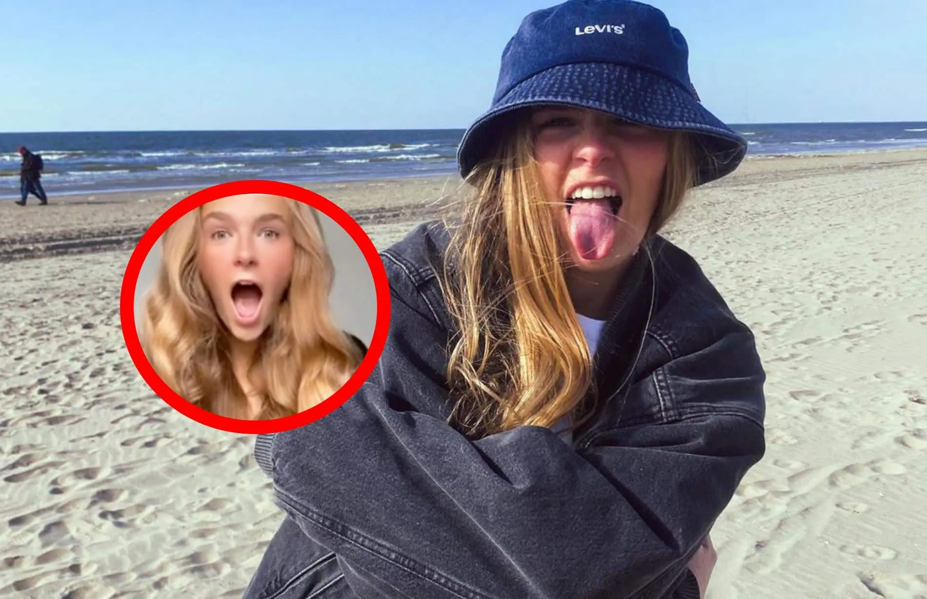lies zhara heeft haar op hele vreemde plek