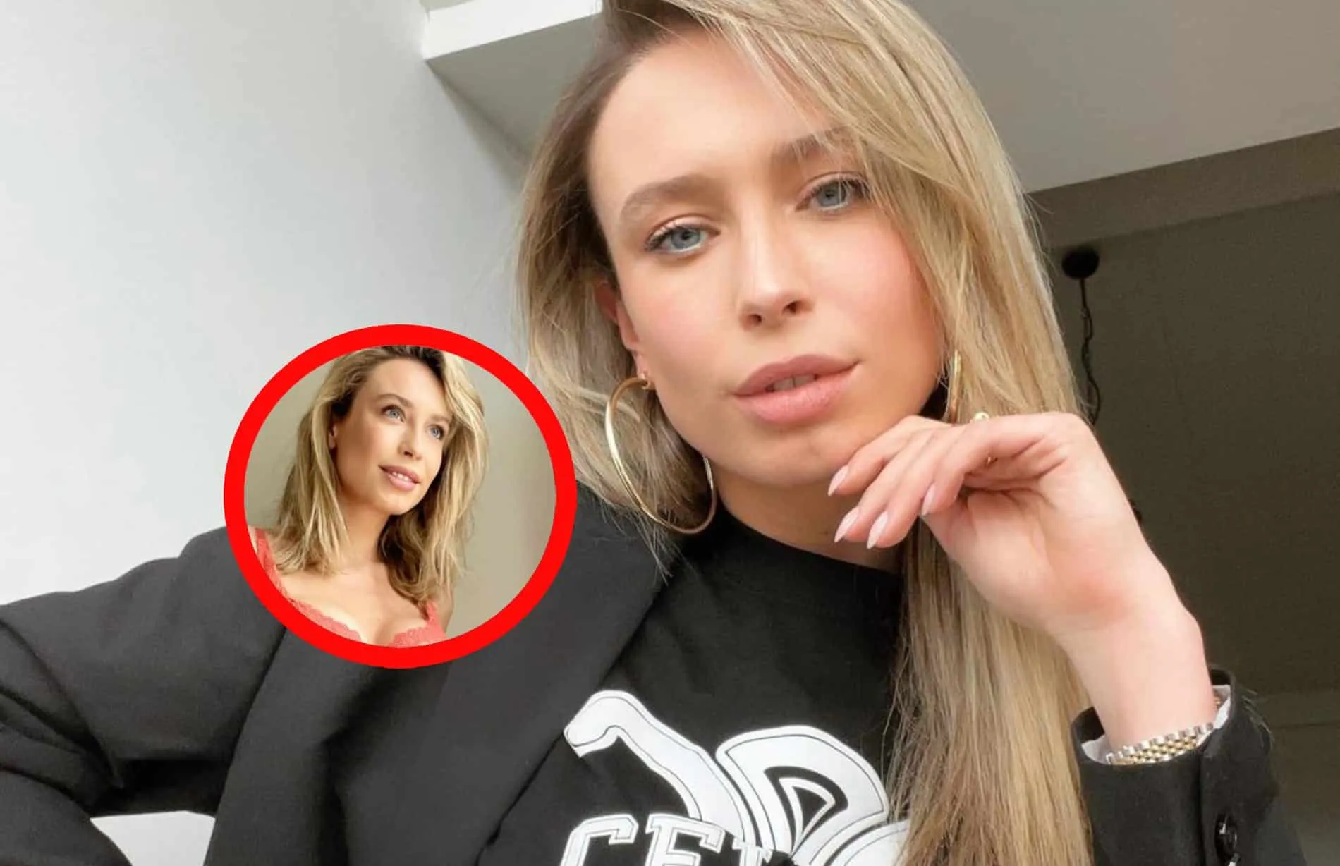 loiza lamers laat ondergoed zien met spannende shoot