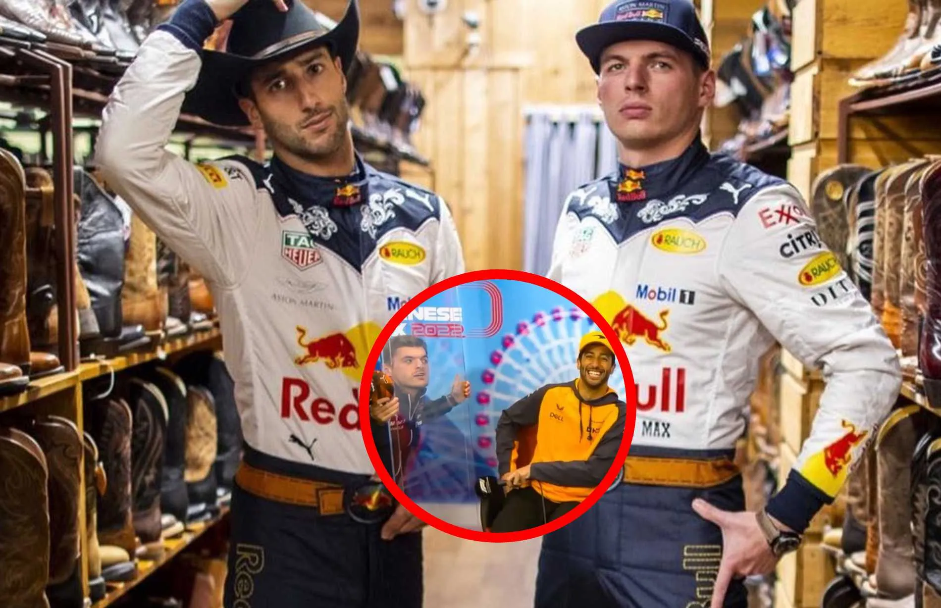 max verstappen daniel ricciardo treiteren