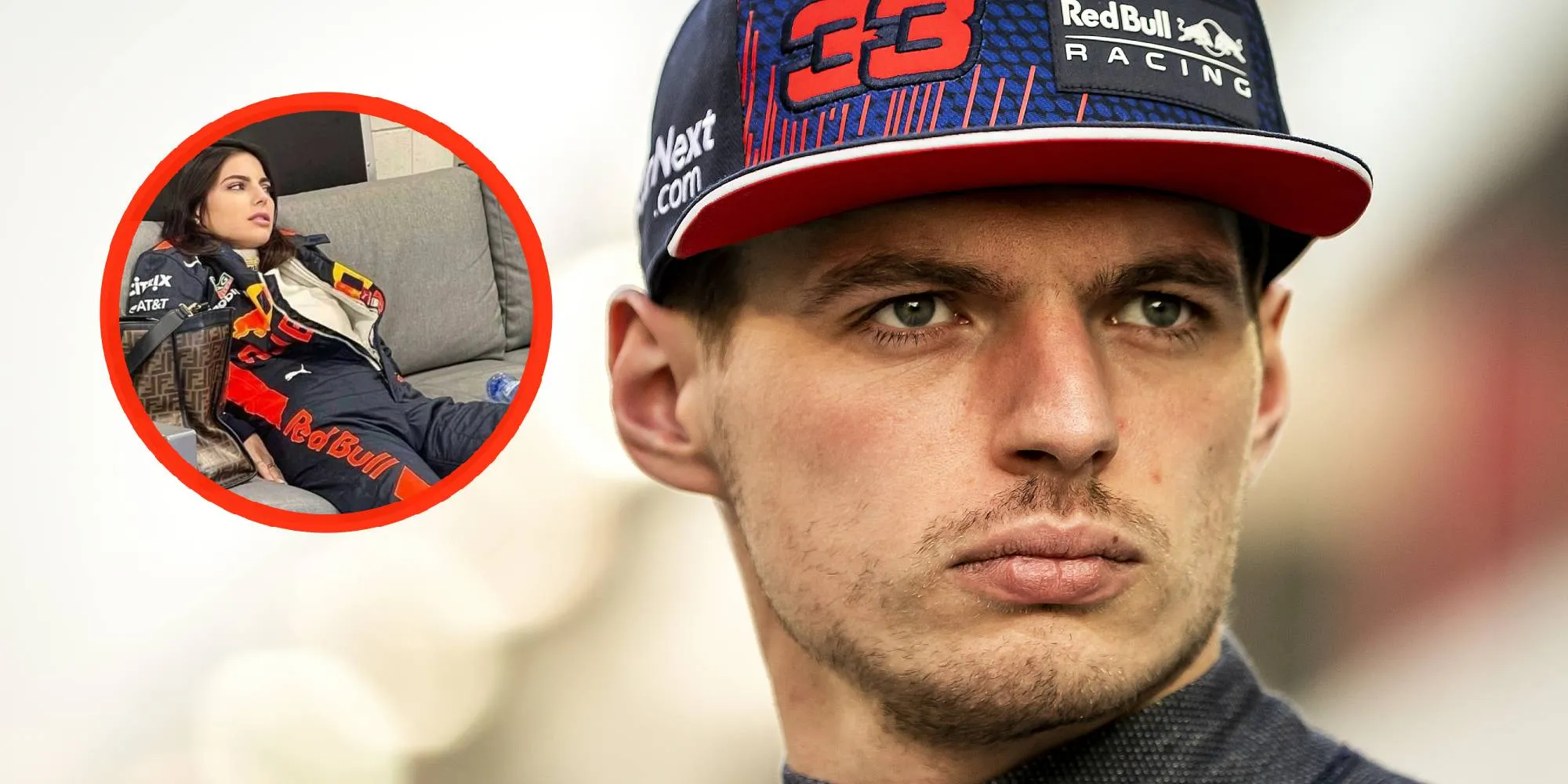 max verstappen kelly piquet foto f1 testdagen