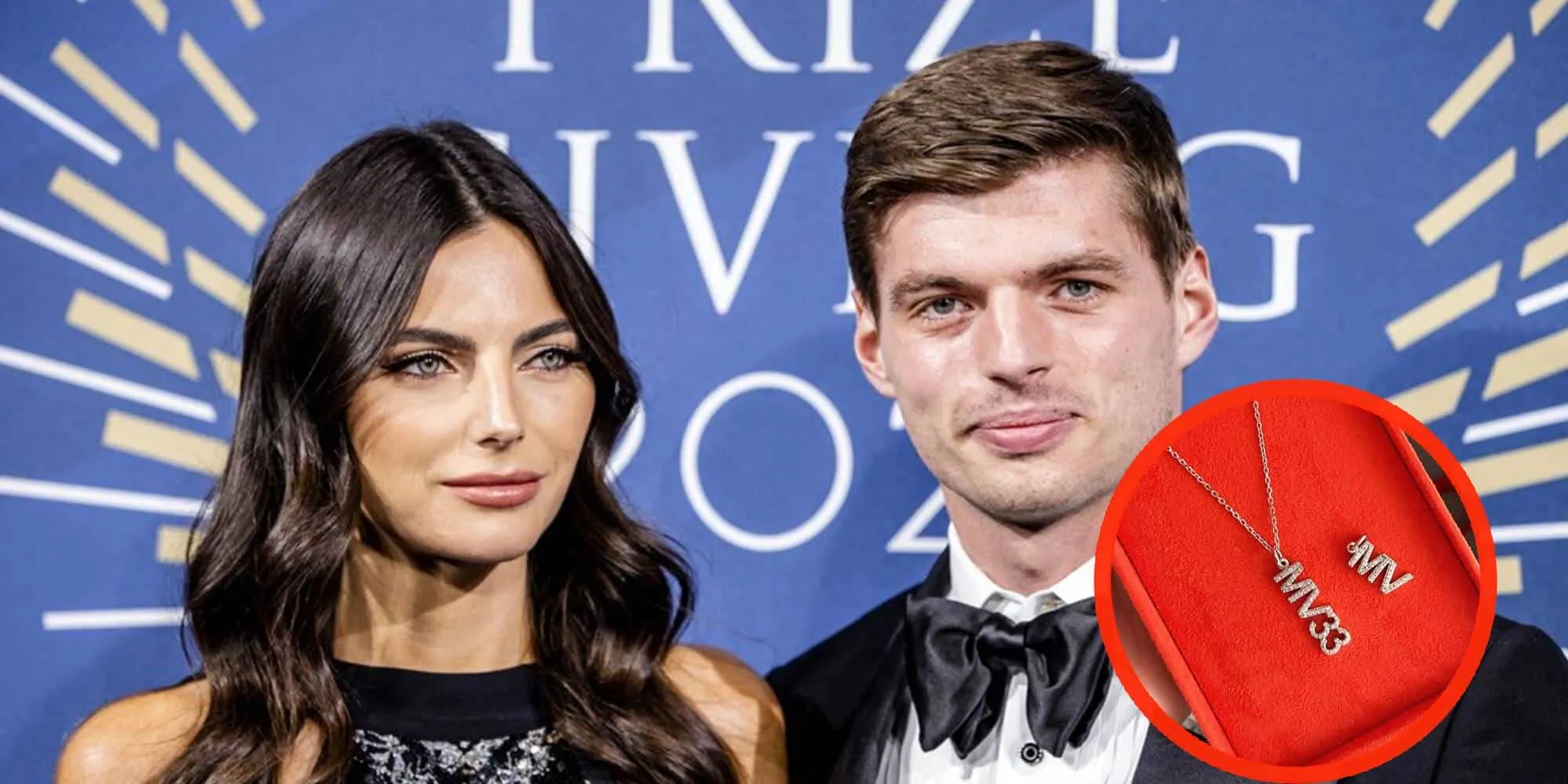 max verstappen kelly piquet sieraden foto