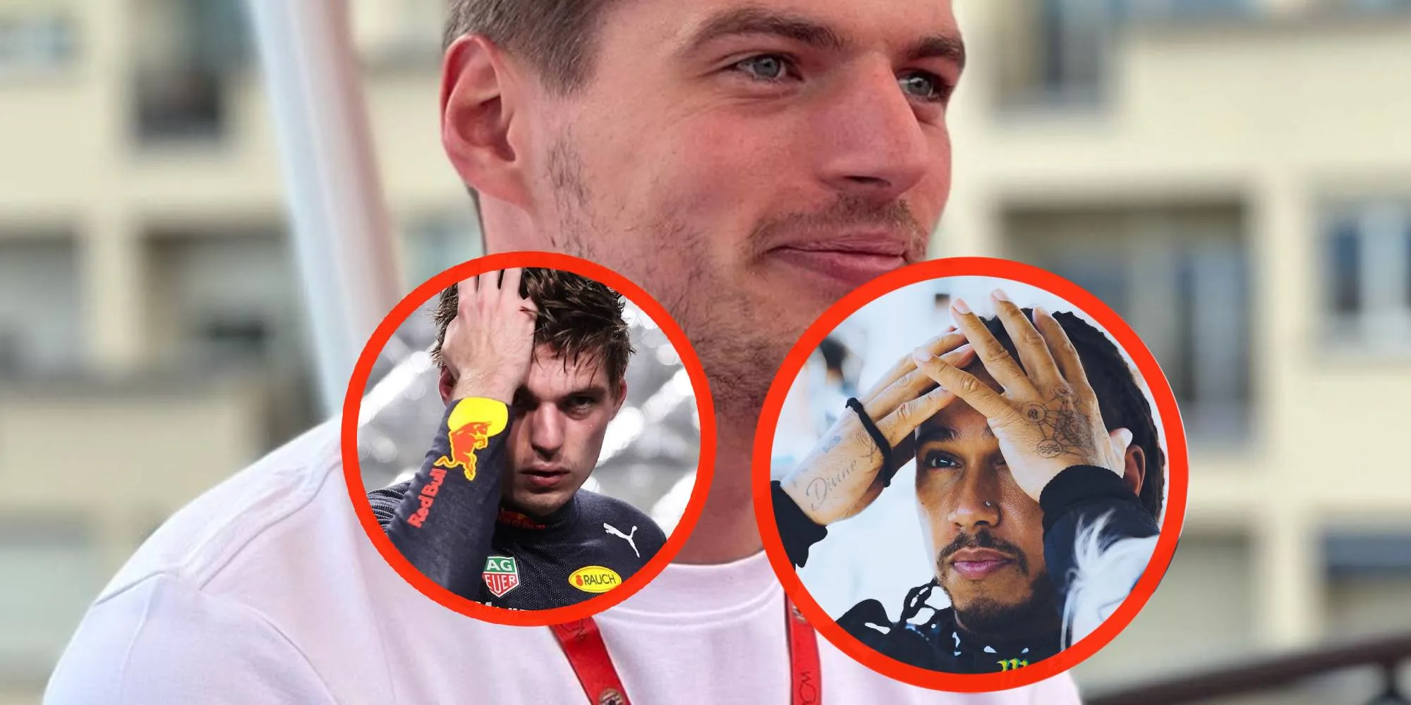 max verstappen lewis hamilton klap foto