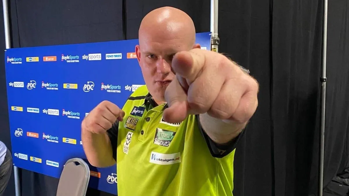 michael van gerwen wereldrecord wk darts darten