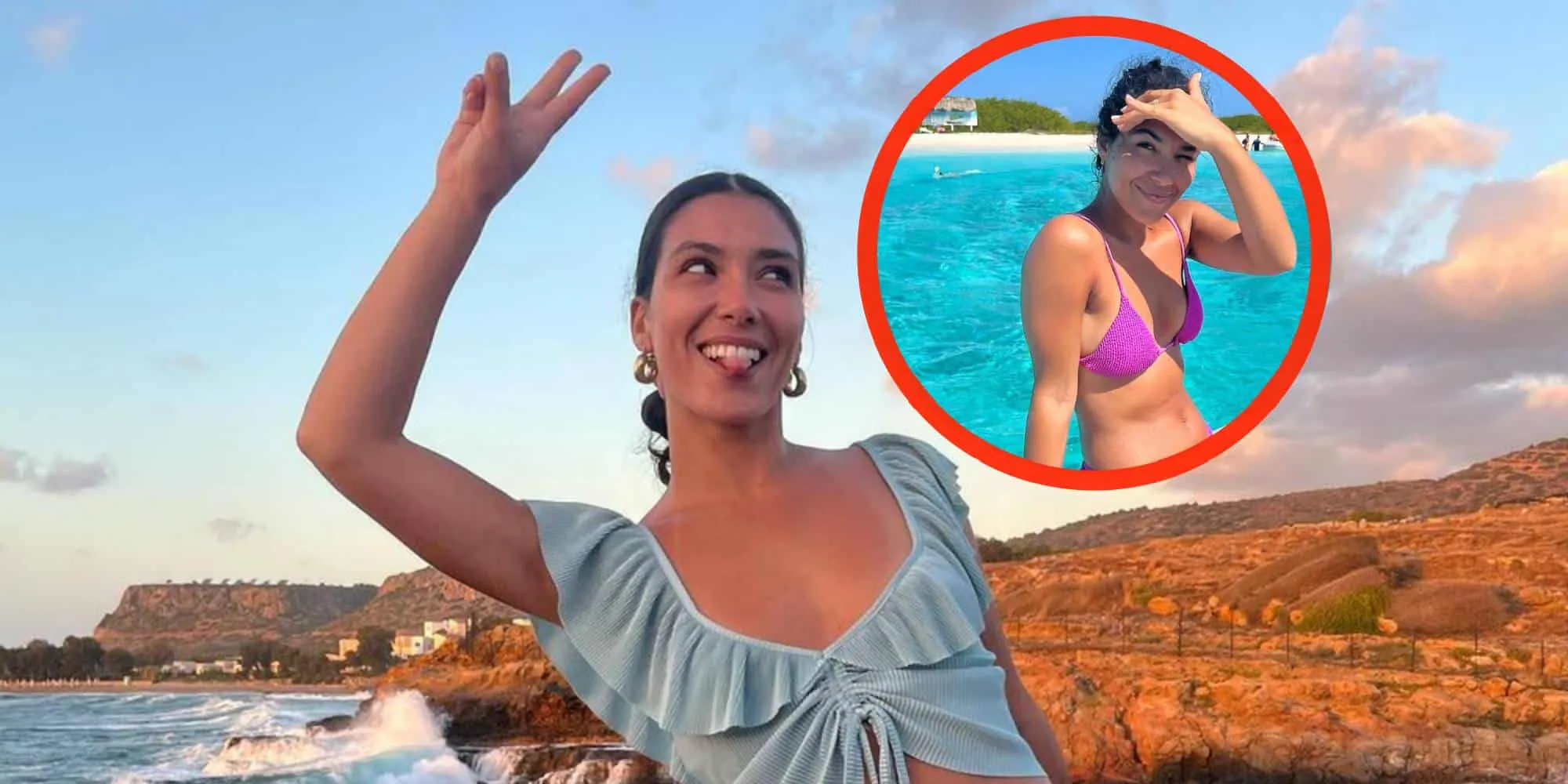 moise trustfull topje bikini water duik video foto