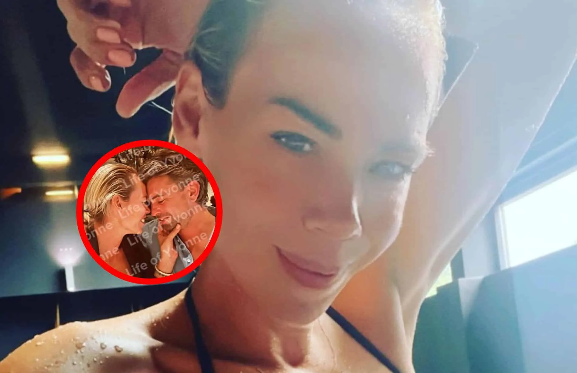 nicolette kluijver met rick brandsteder