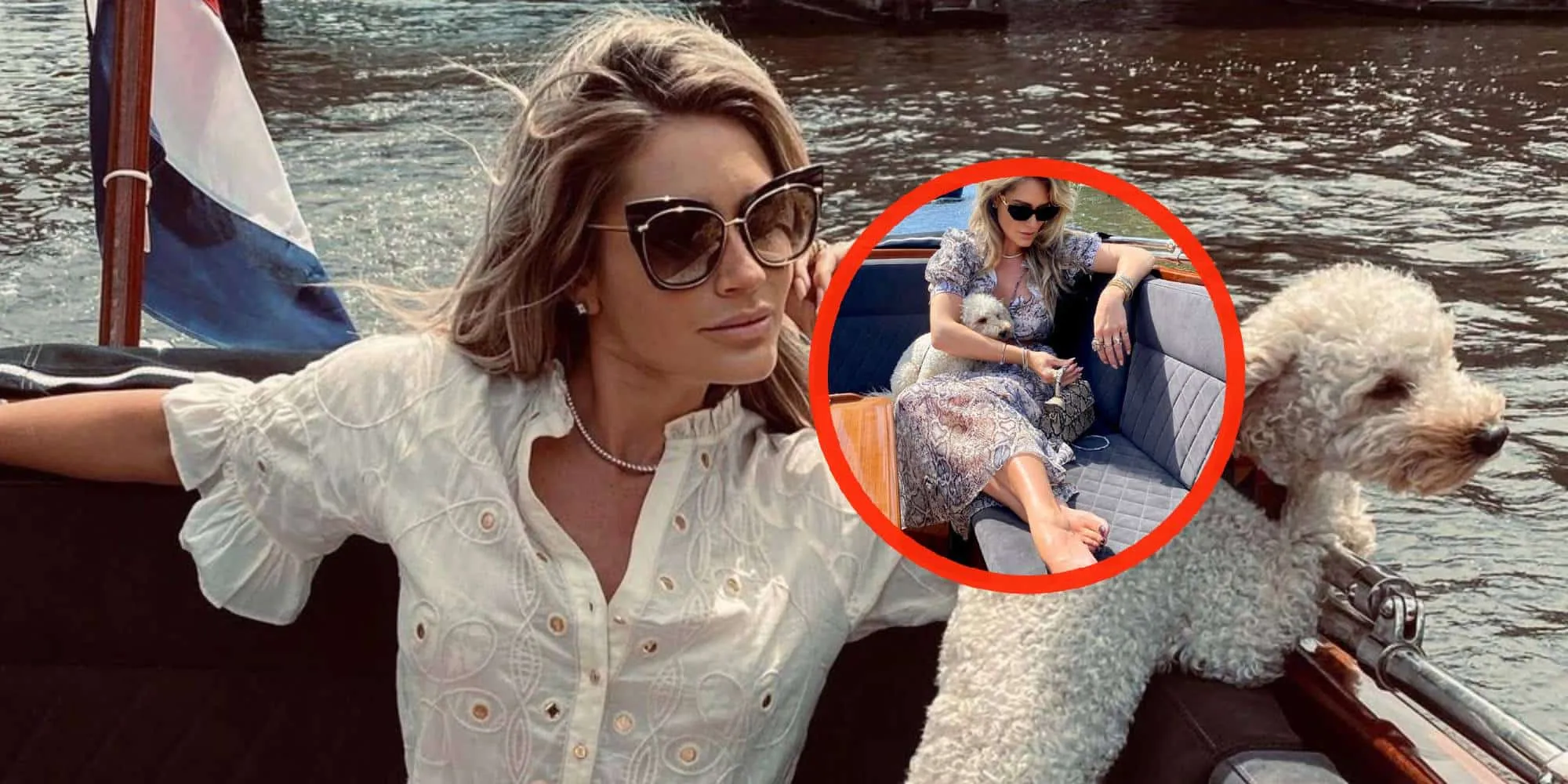 nikkie plessen boot tocht foto