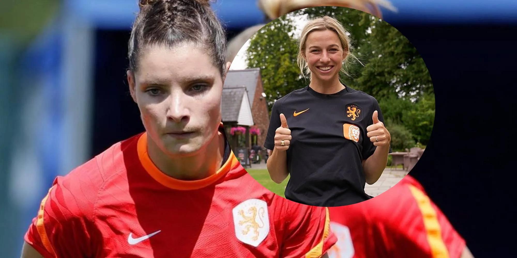oranje leeuwinnen foto