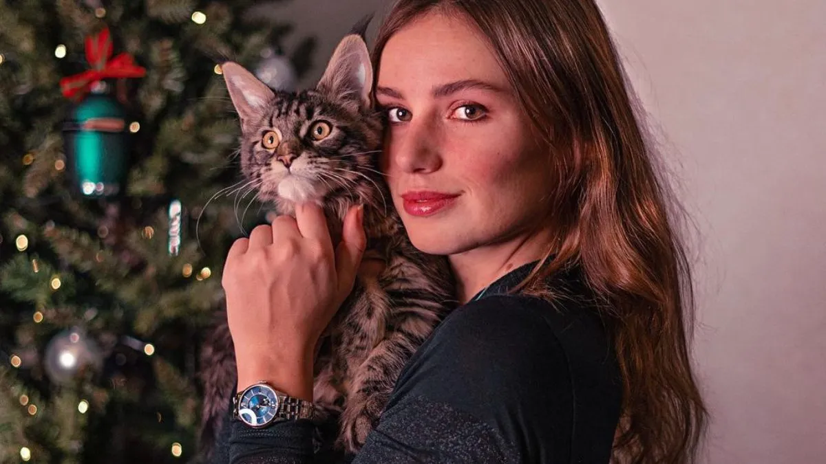 puck moonen kat poes kerst