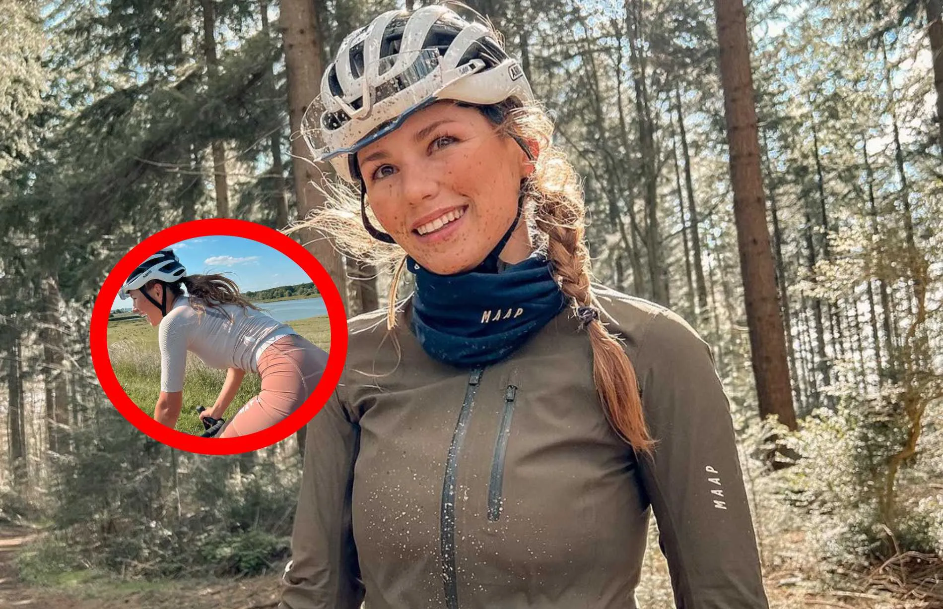 puck moonen showt achterkant op fiets 2