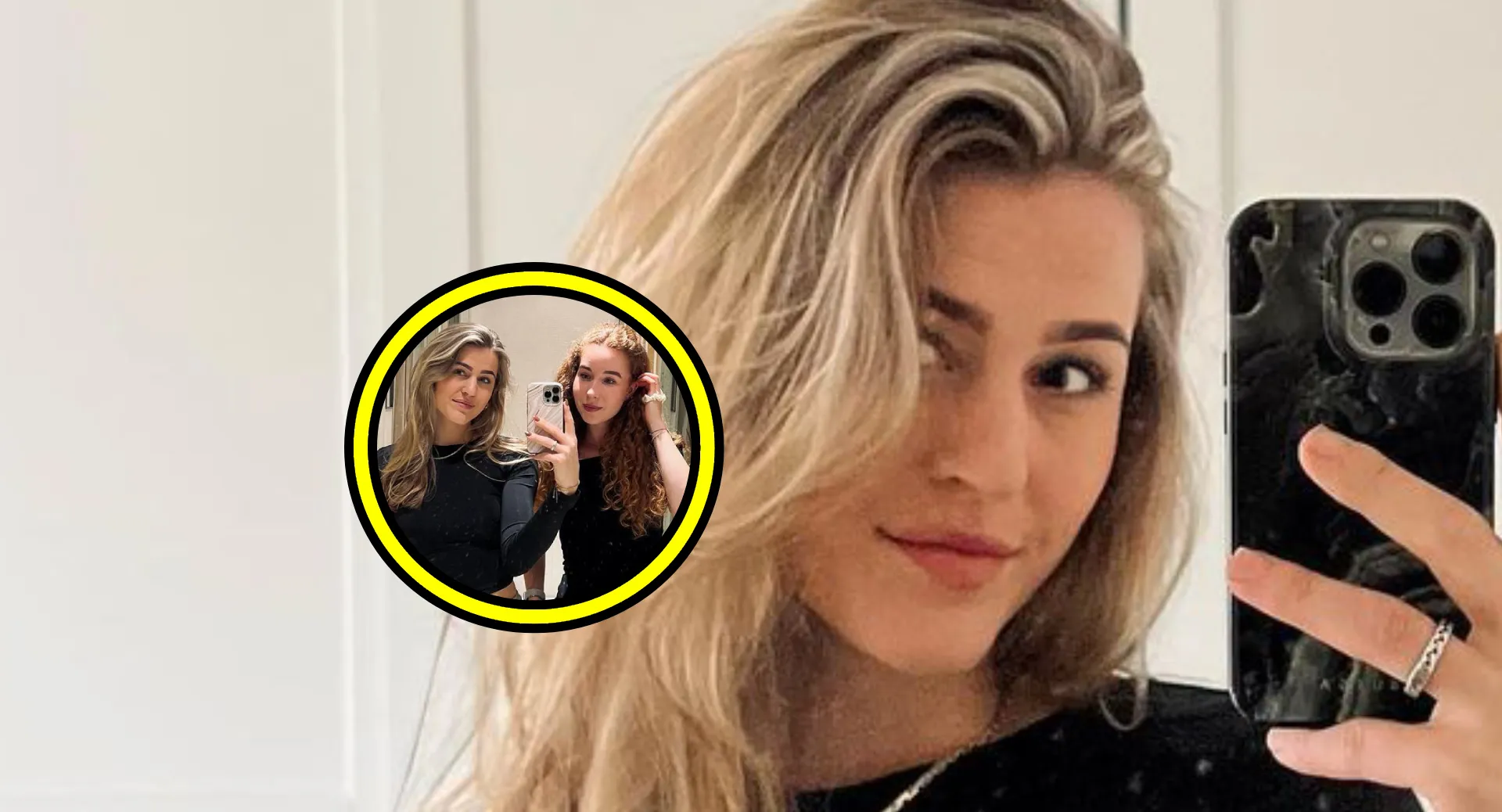 robin groot en michelle de jong in kleedkamer