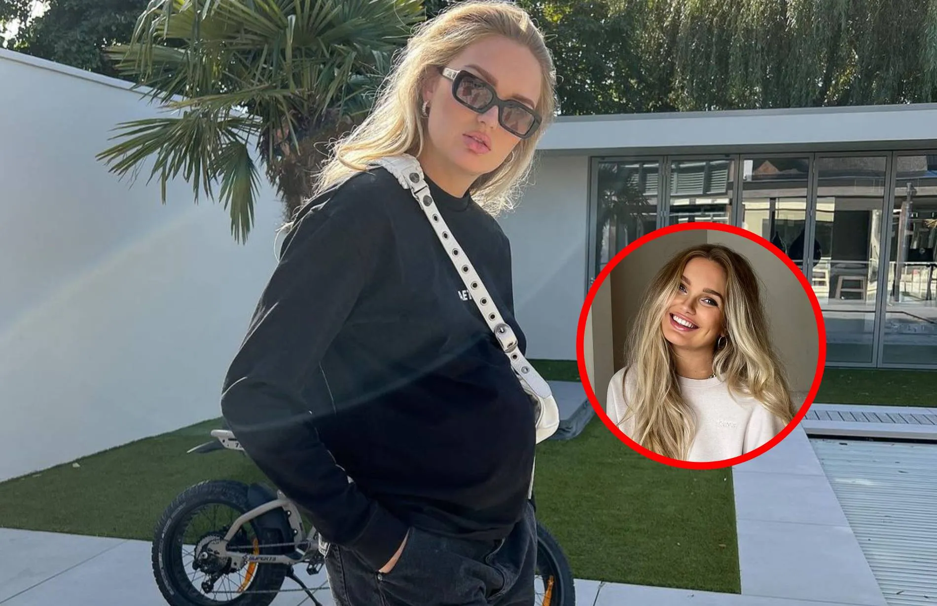 romee strijd knapt uit broekje 1