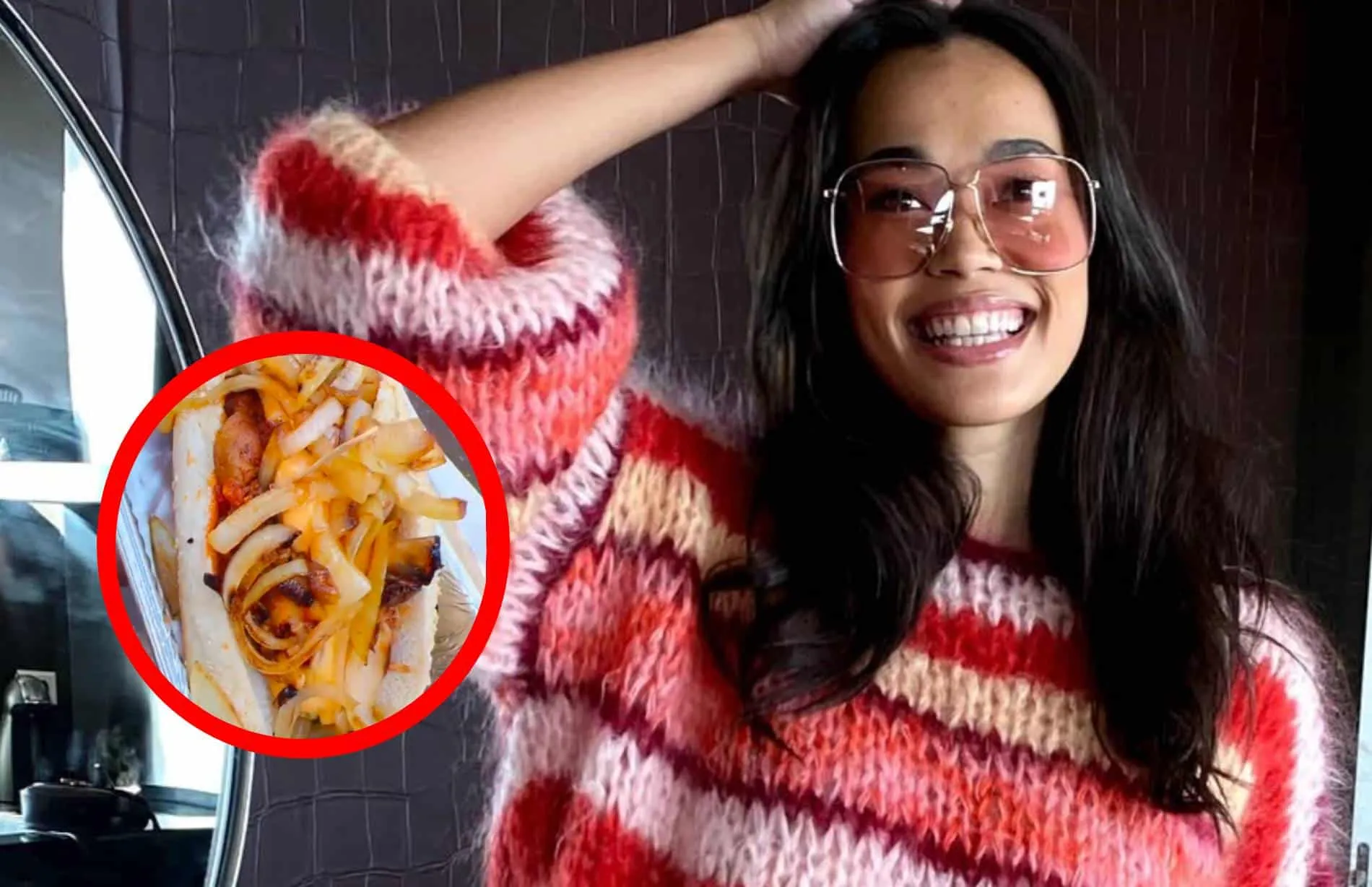 romy monteiro geniet van eerste lente zonnestralen