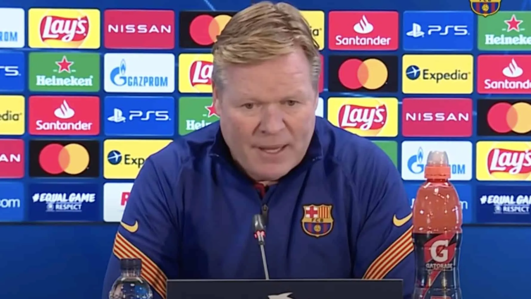 ronald koeman barcelona psg remontada
