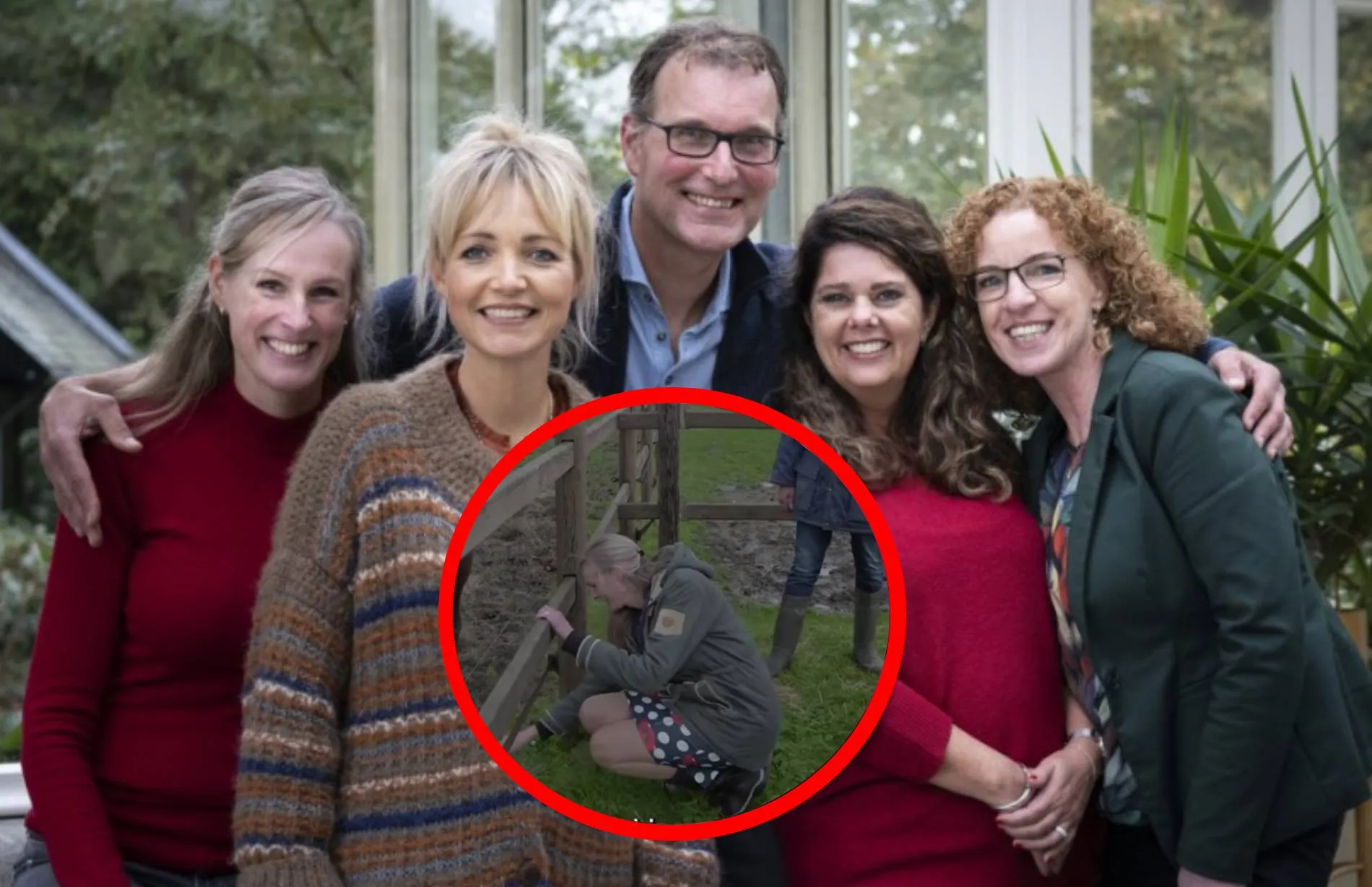 ruzie tussen de dames op de boerderij van boer rob