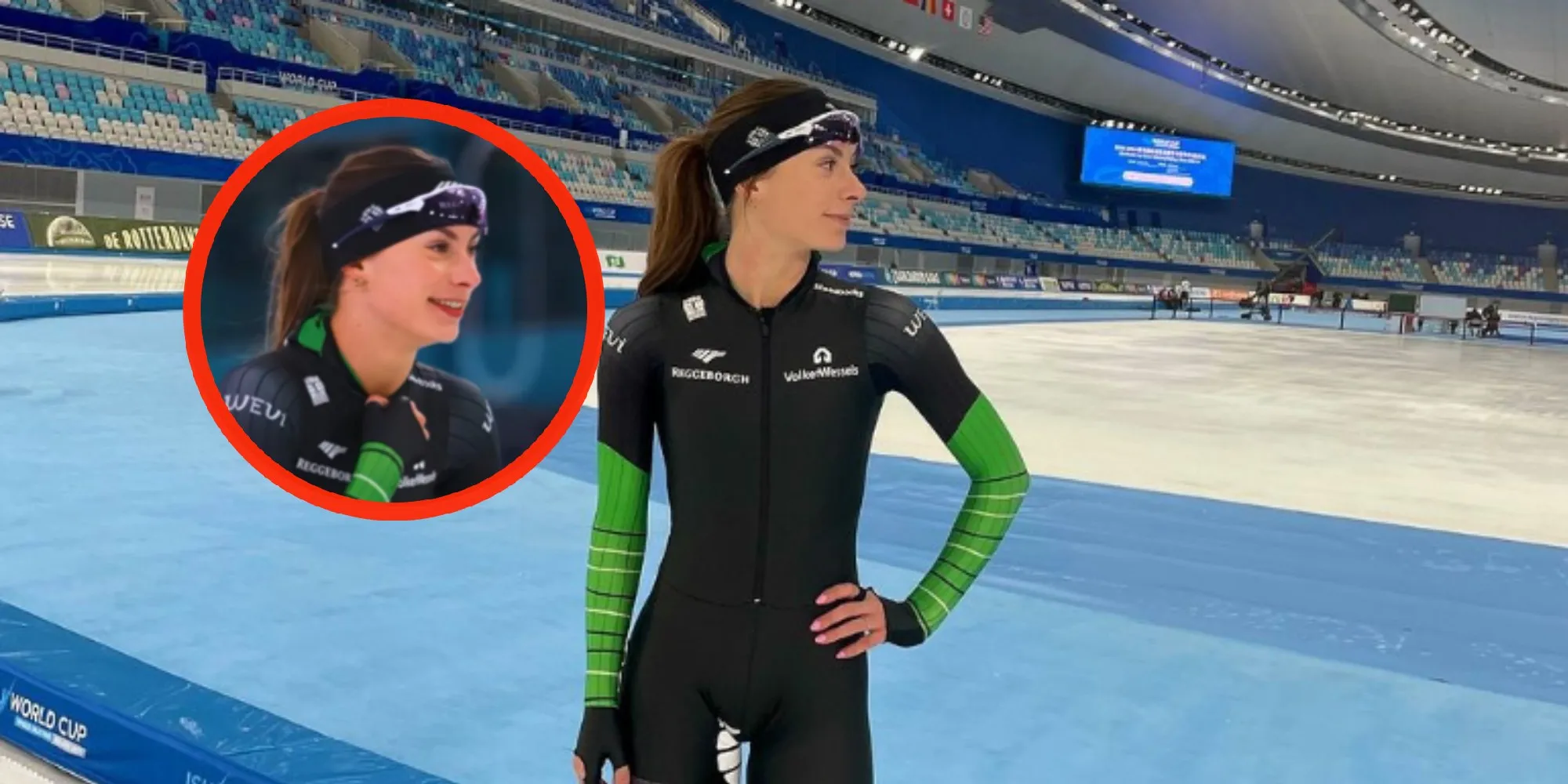 schaatsster femke kok 23 maakt fans gek met kleurtje op haar lippen