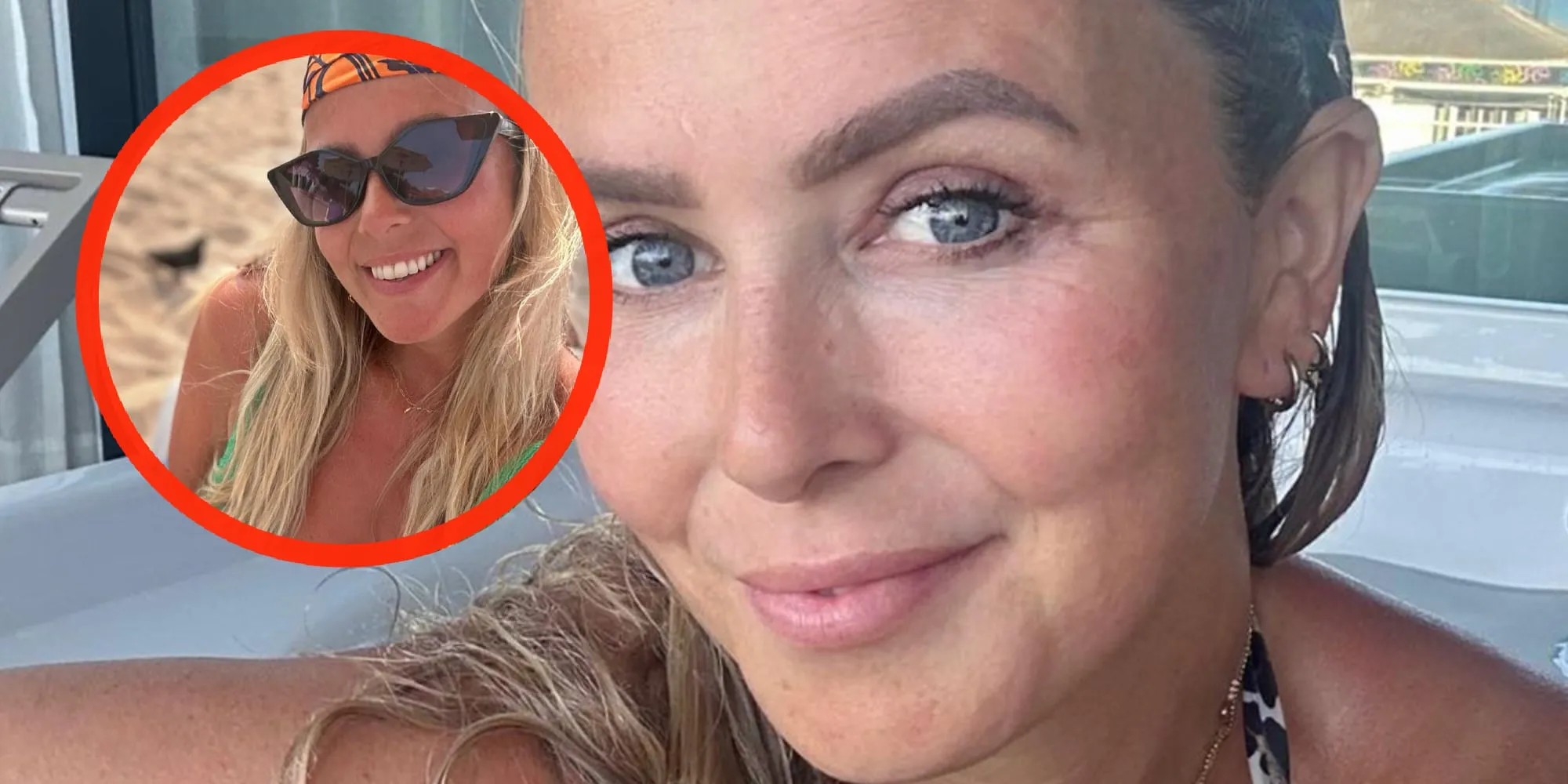 schokkend monique smit is enorm zwanger en dat zie je niet alleen aan haar buik