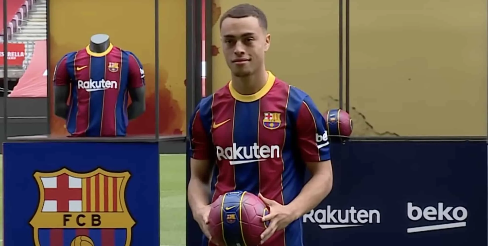sergino dest koeman barcelona 2 goals sierd de vos