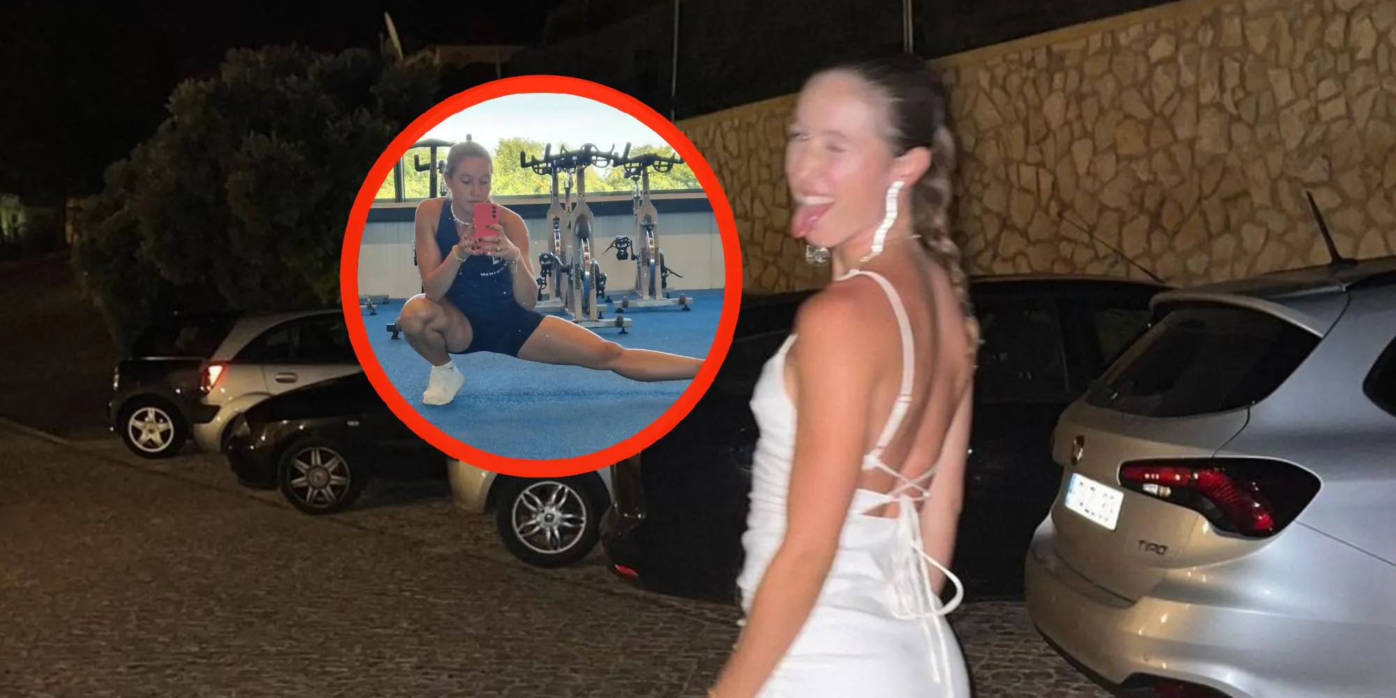 suzanne schulting strak sportbroekje foto