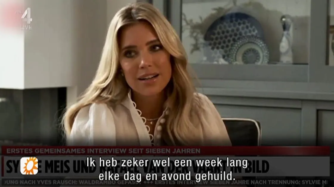 sylvie meis huilen