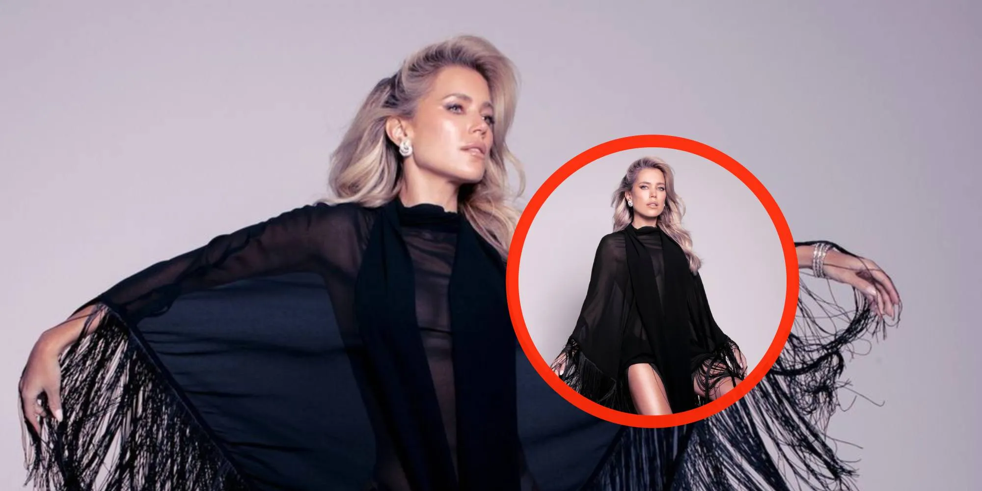 sylvie meis vogeltjesjurk foto