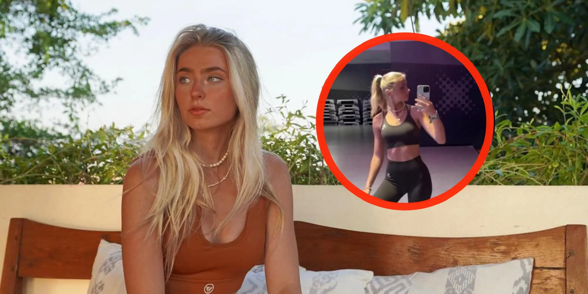 video danique hosmar pronkt met geweldige achterzijde in flinterdun broekje