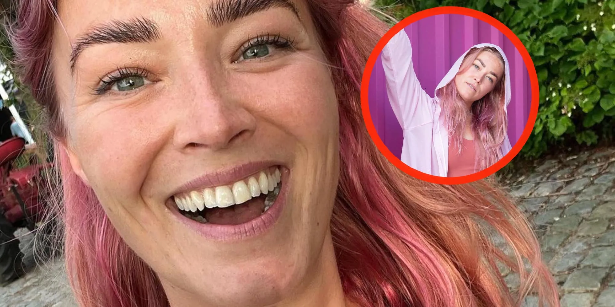 video geraldine kemper en gwen van poorten lopen rood aan door fantasie over doorschijnende broek