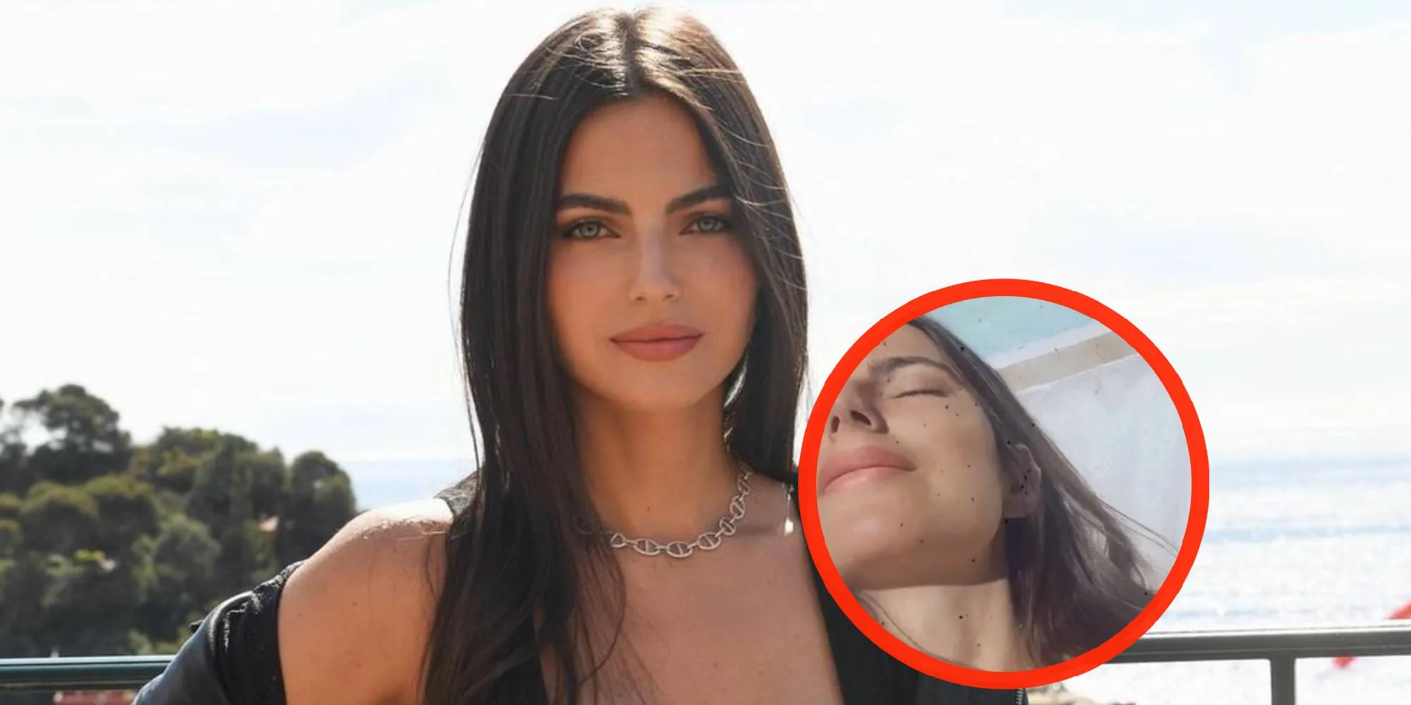 video ligt kelly piquet hier zonder bovenstukje in de zon