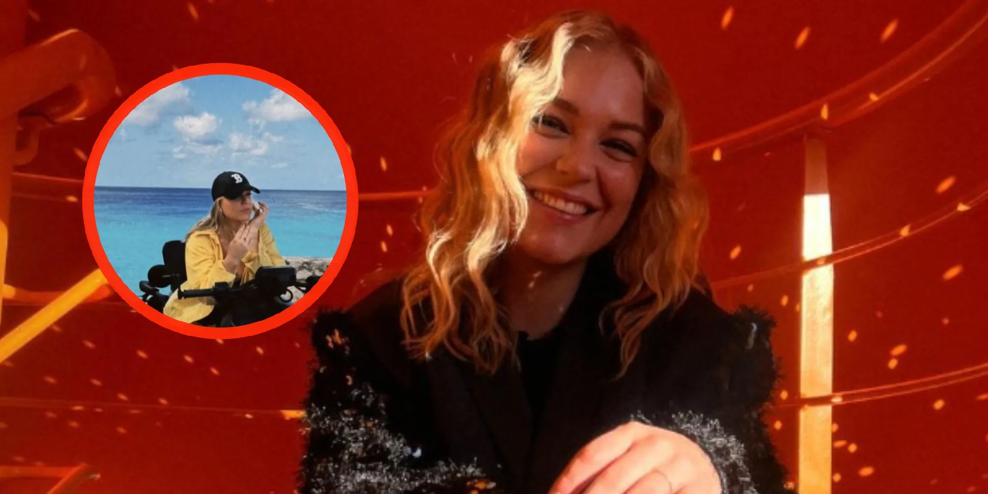 video marijn kuipers laat topje van haar lijf trillen tijdens hobbelige rit