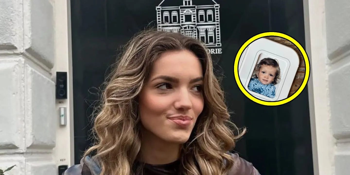 video schaatsster pien hersman geniet intens van op en neer springende joy beune