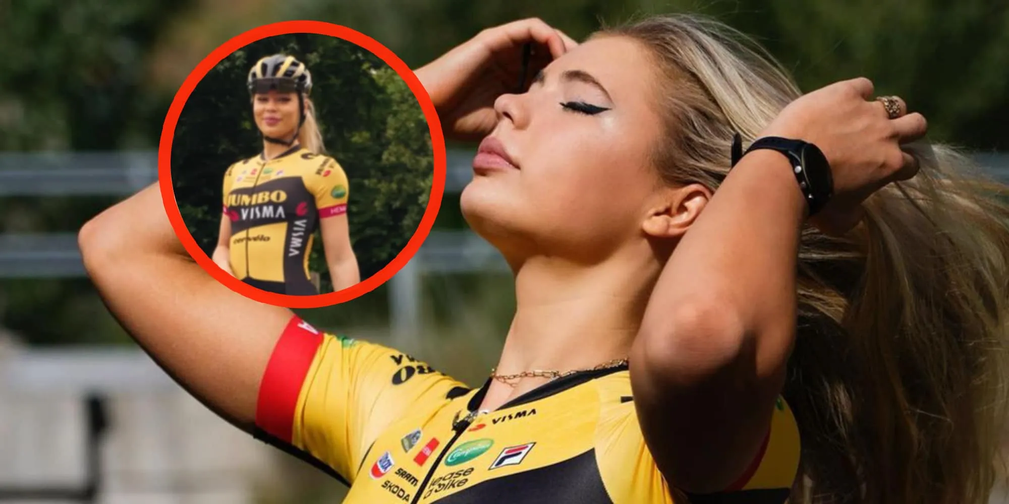 video wild schuddende jutta leerdam laat haar prachtige vormen zien in strak pakje