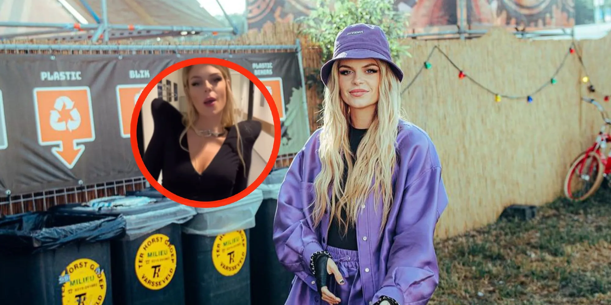 video zangeres davina michelle laat haar troeven spreken met knellend pakje