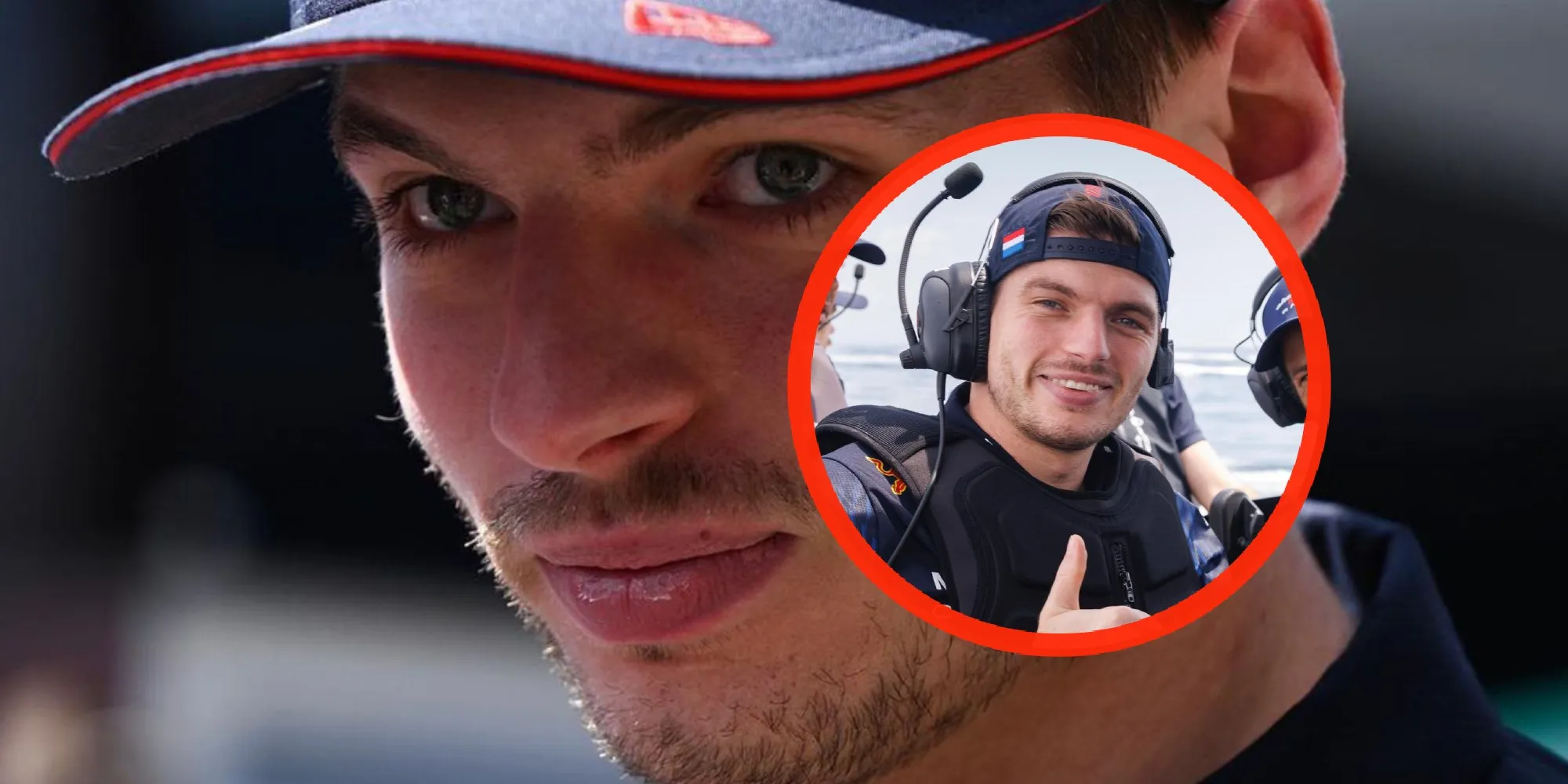 wie zit er hier naast max verstappen zelfs trouwe fans zijn met stomheid geslagen